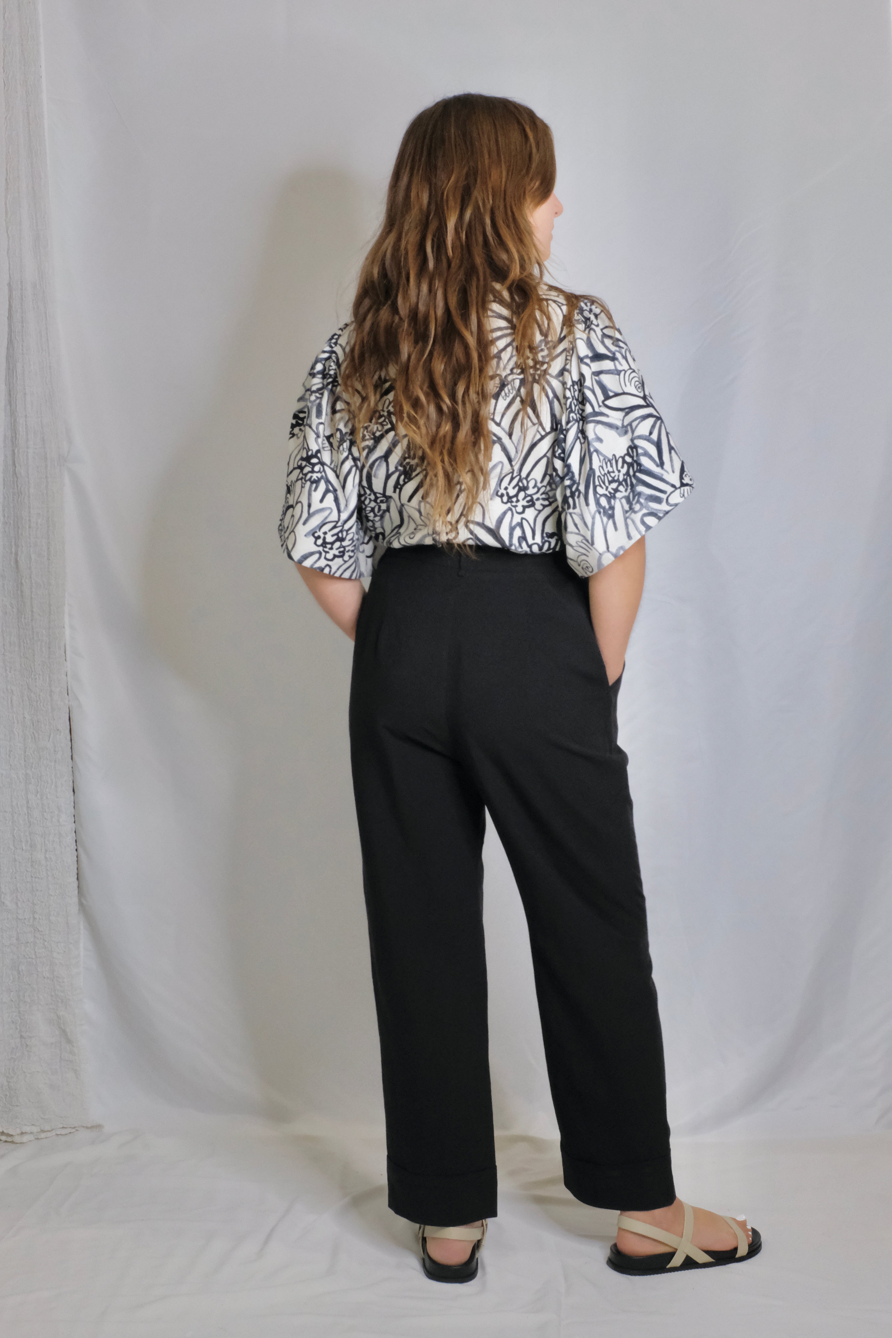 Eve Gravel Jane Pants / Noir