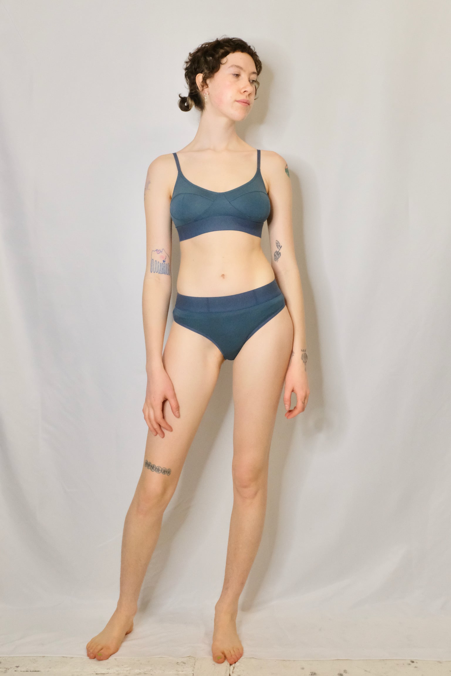 Baserange Elastic Bell Pant / Billow Blue