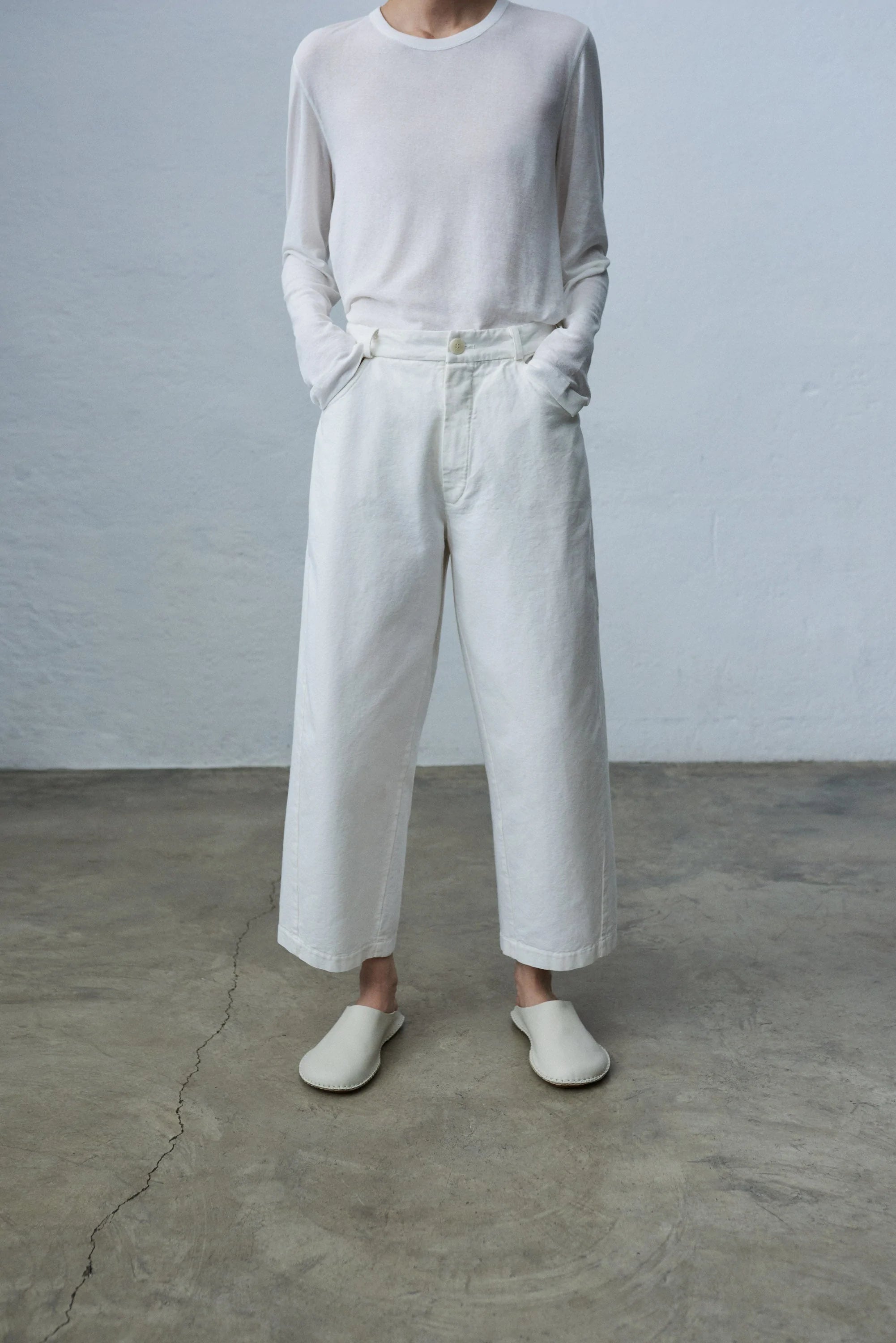 Cordera Straight Pant / RE23 / Off-White