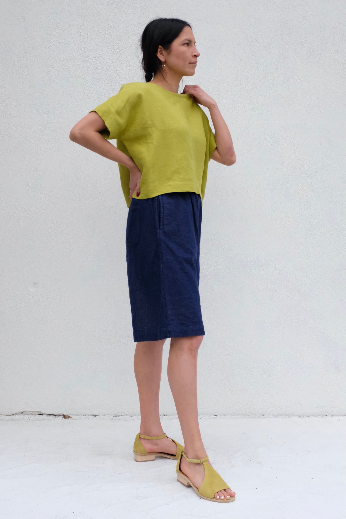 Atelier Delphine Elle Short / Dark Indigo