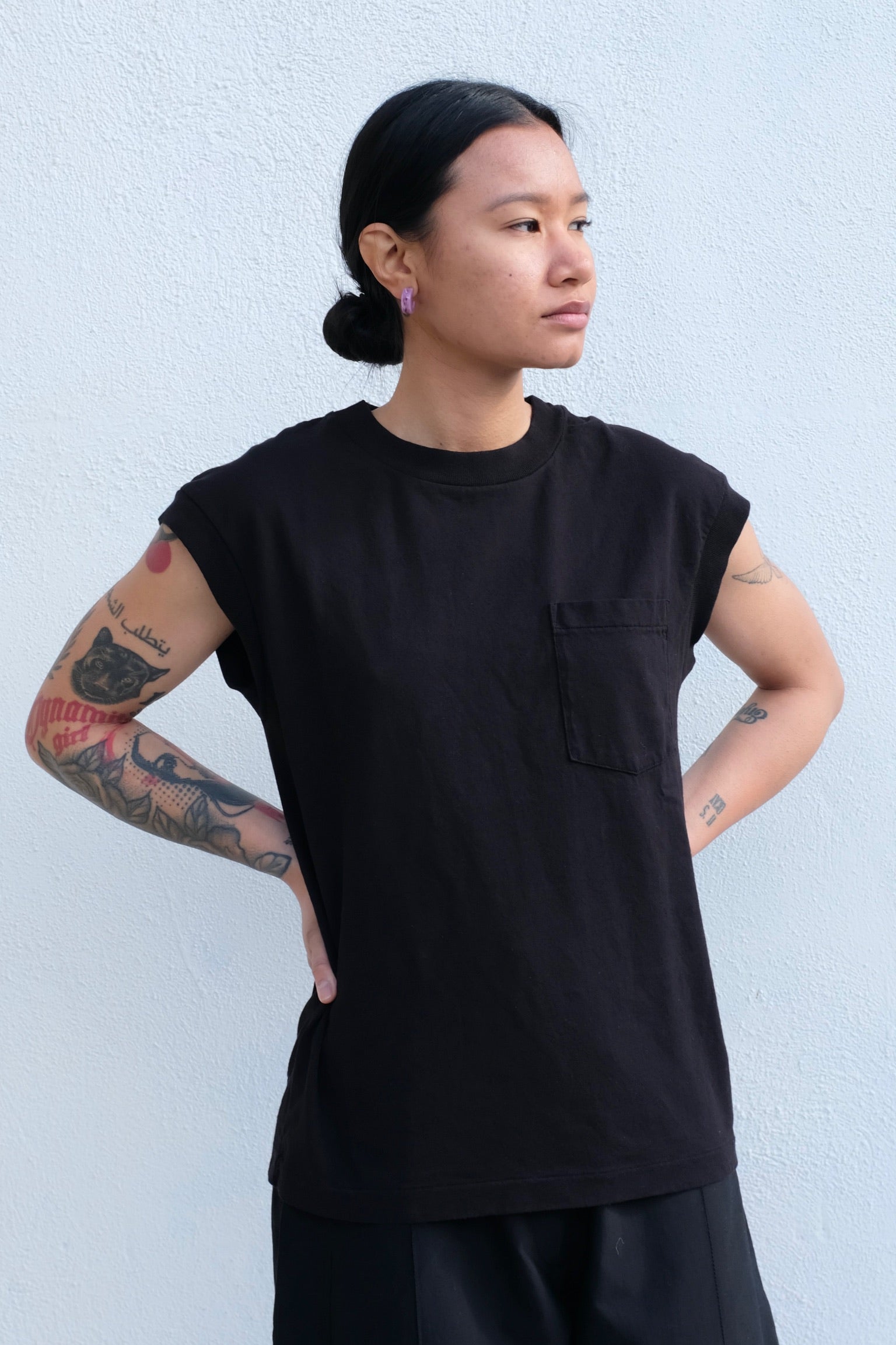 B-Sides Pocket Tank / Black