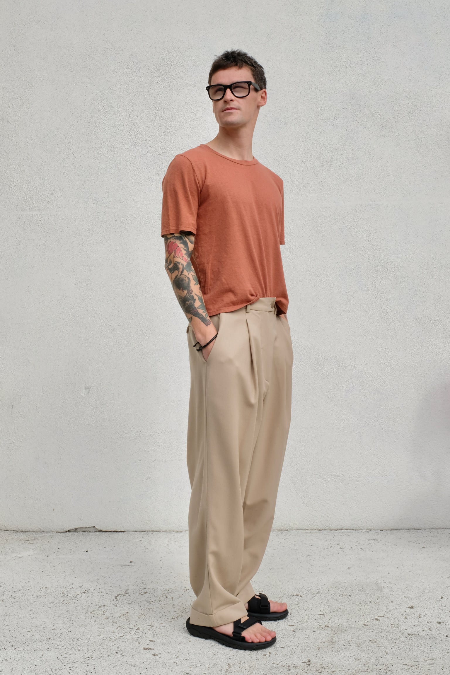 Jungmaven Silverlake Tee / Terracotta
