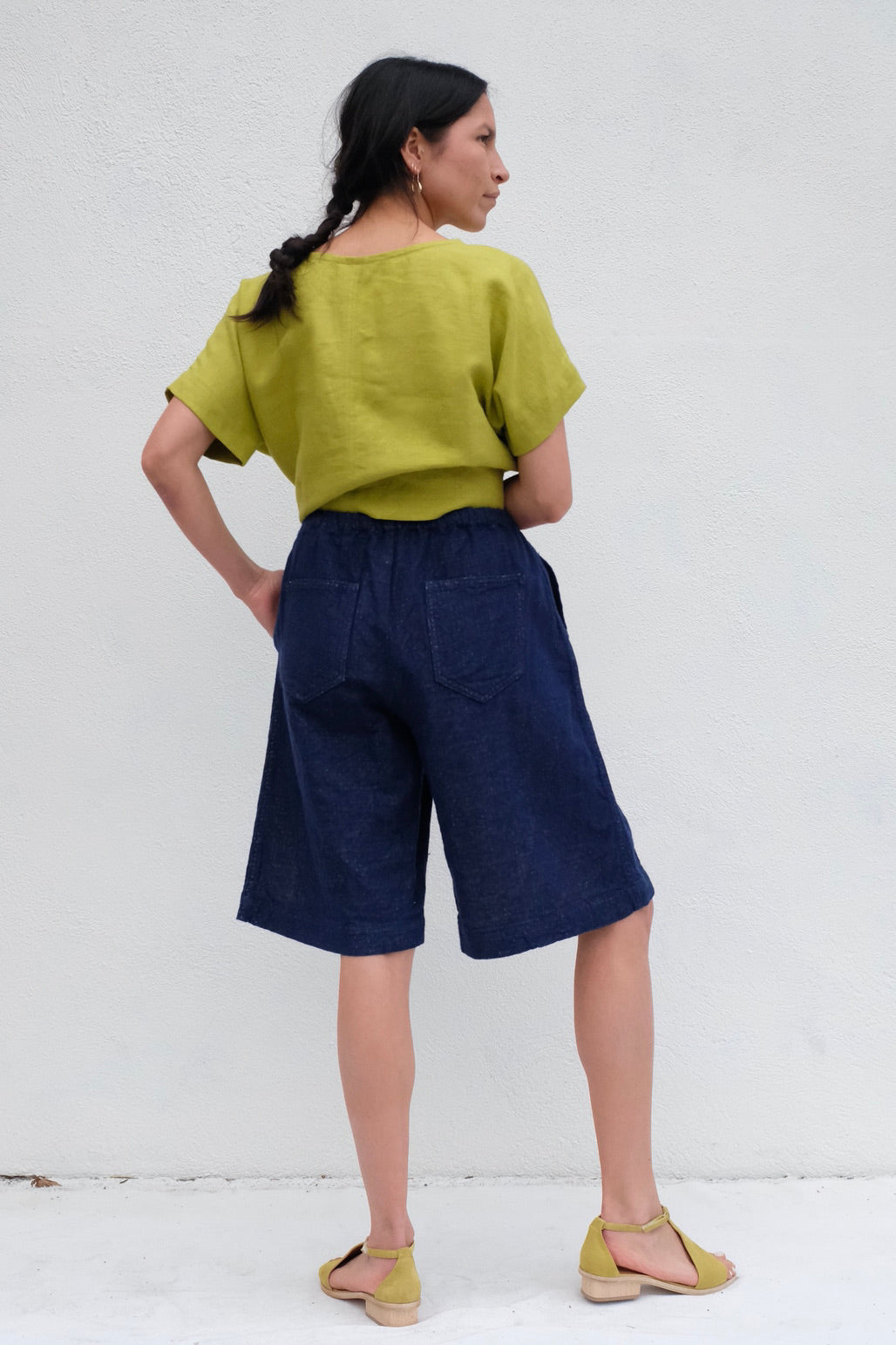 Atelier Delphine Elle Short / Dark Indigo