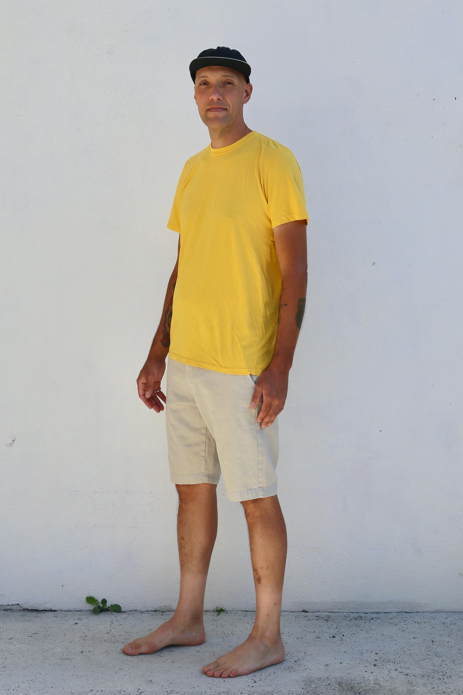 Jungmaven Basic Tee / Sunshine Yellow