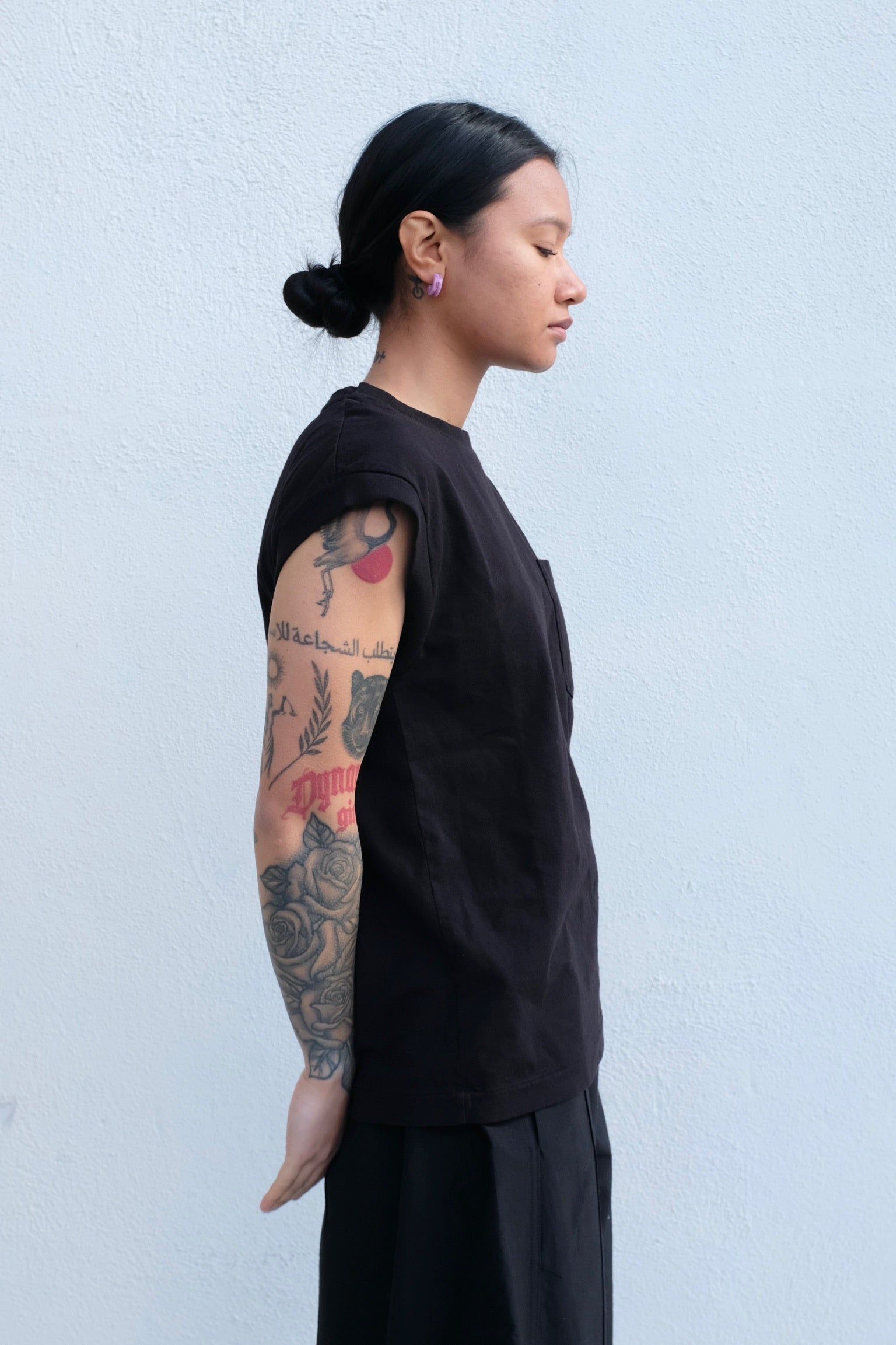 B-Sides Pocket Tank / Black