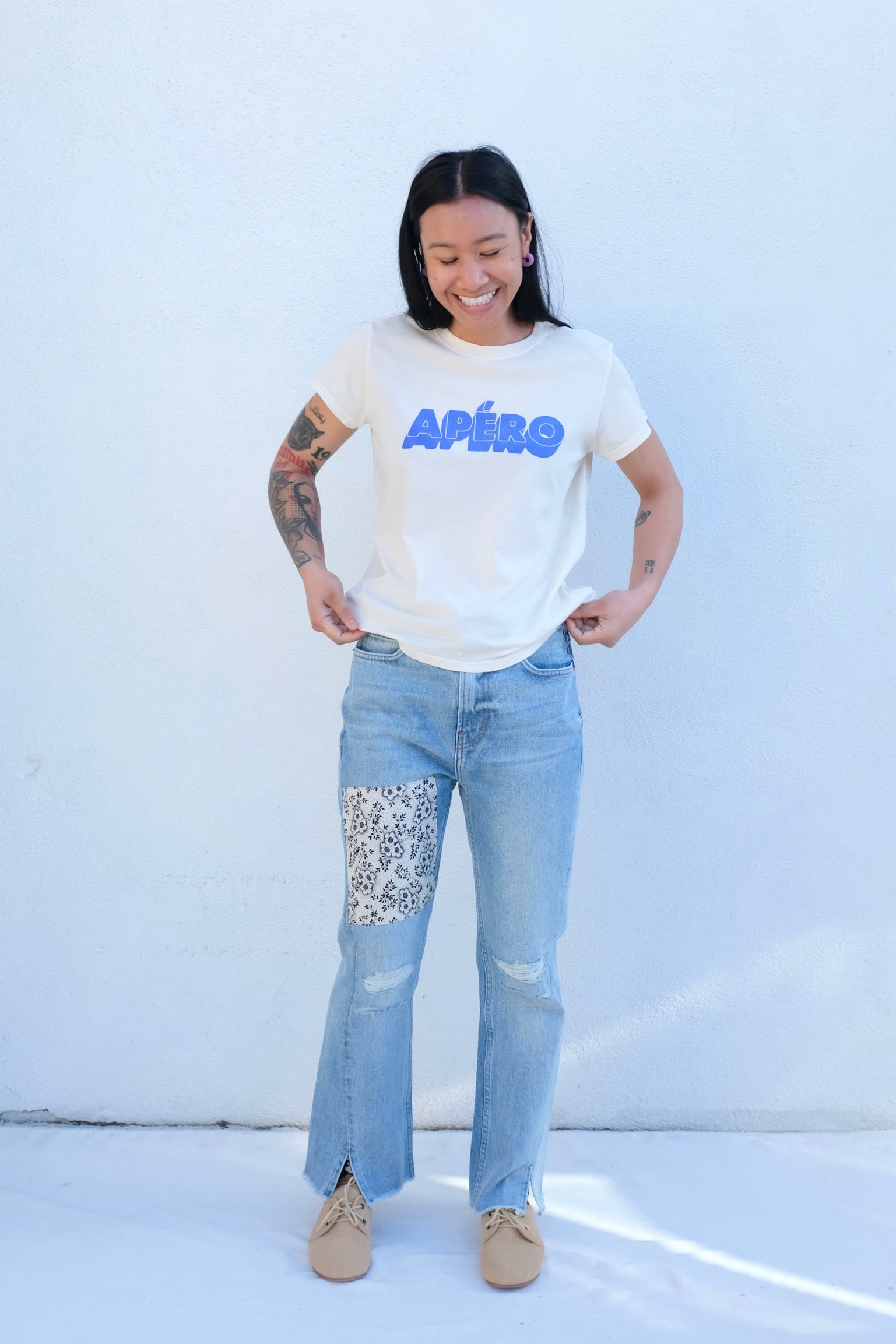 B-Sides Stowe Jean / Floral Patch