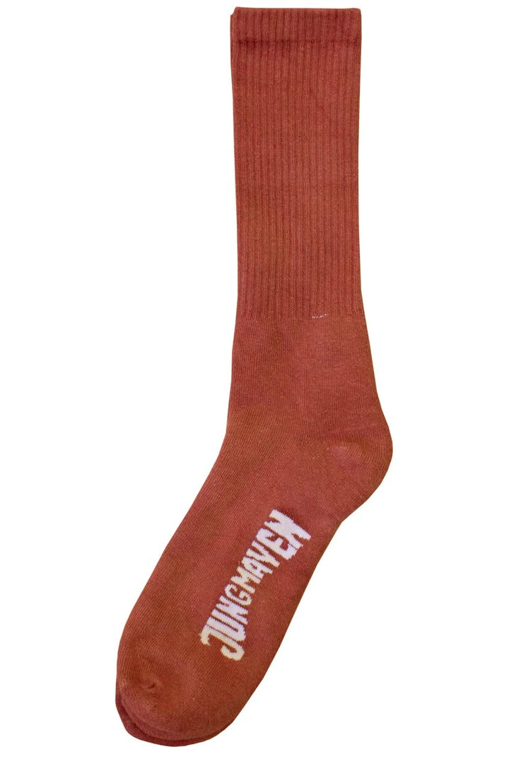 Jungmaven Hemp Crew Socks / Terracotta