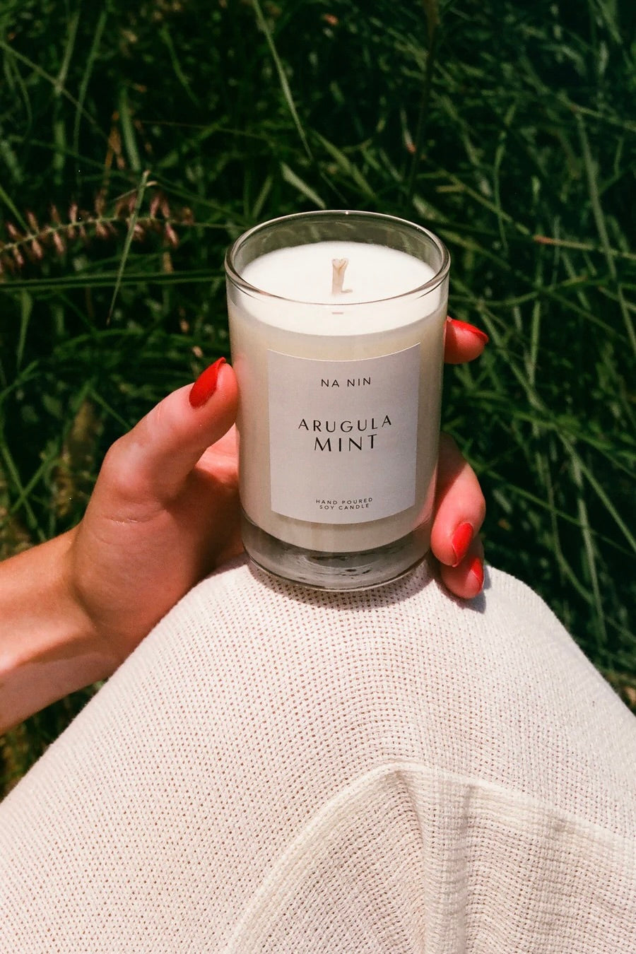 Na Nin Candle 5oz / Arugula Mint