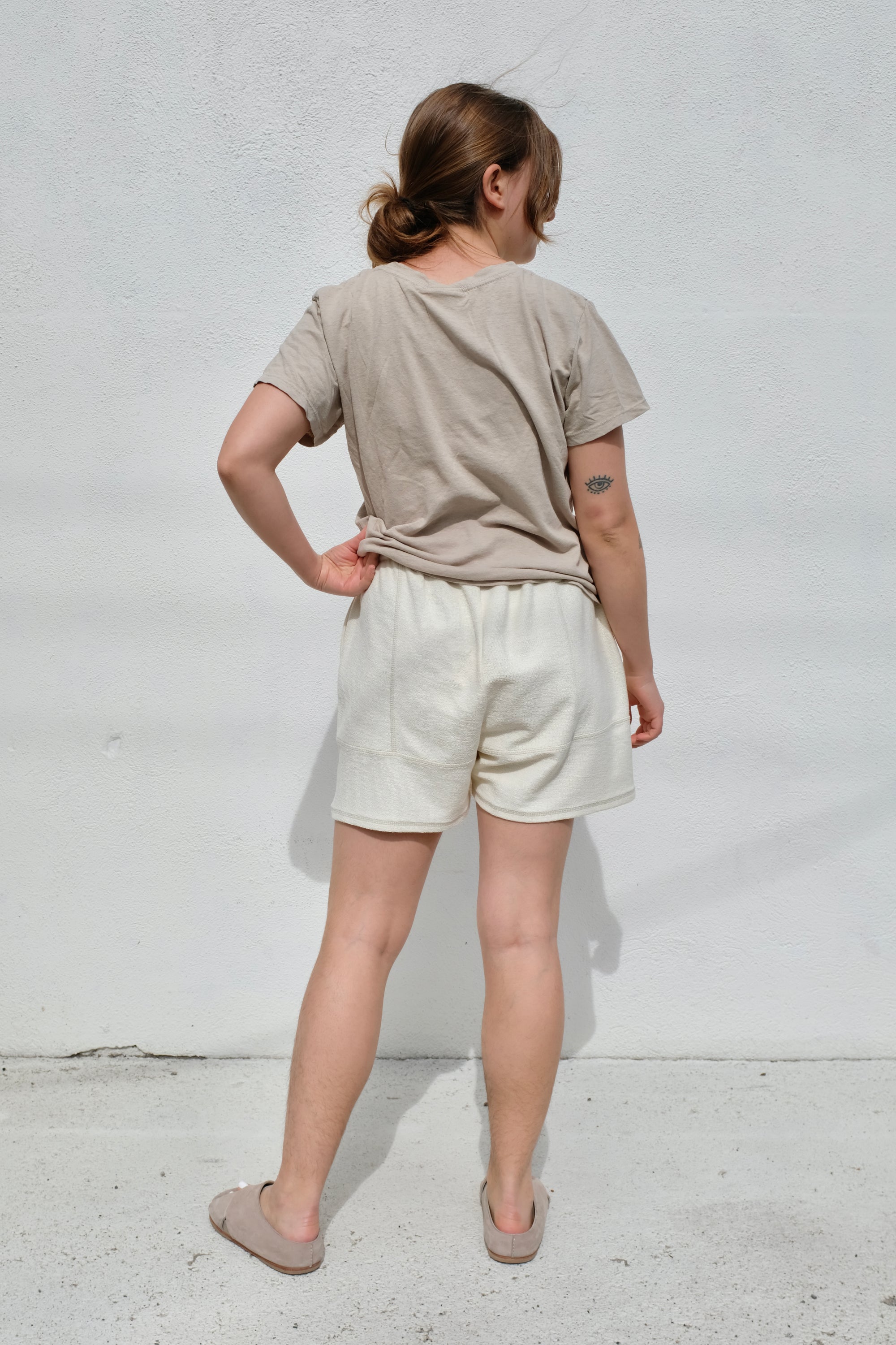 Jungmaven Cropped Lorel Tee / Canvas