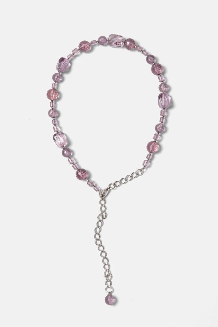 Rachel Comey FRIEZE Choker / Clear Purple