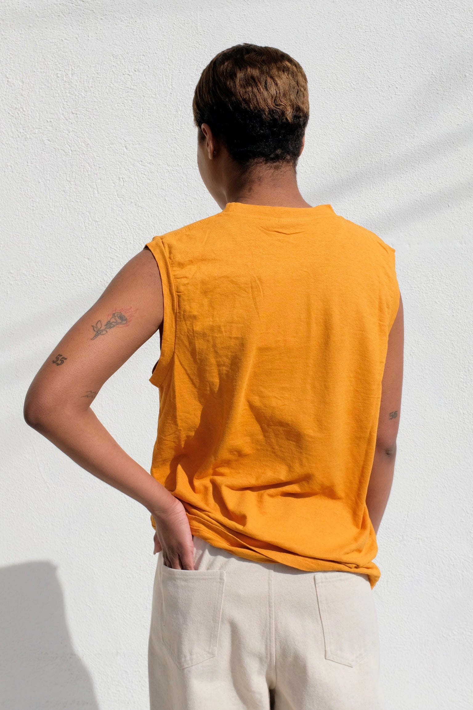 Jungmaven Malibu Muscle Tee / Mango Mojito
