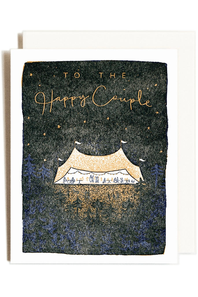 Homework Card / Wedding Tent