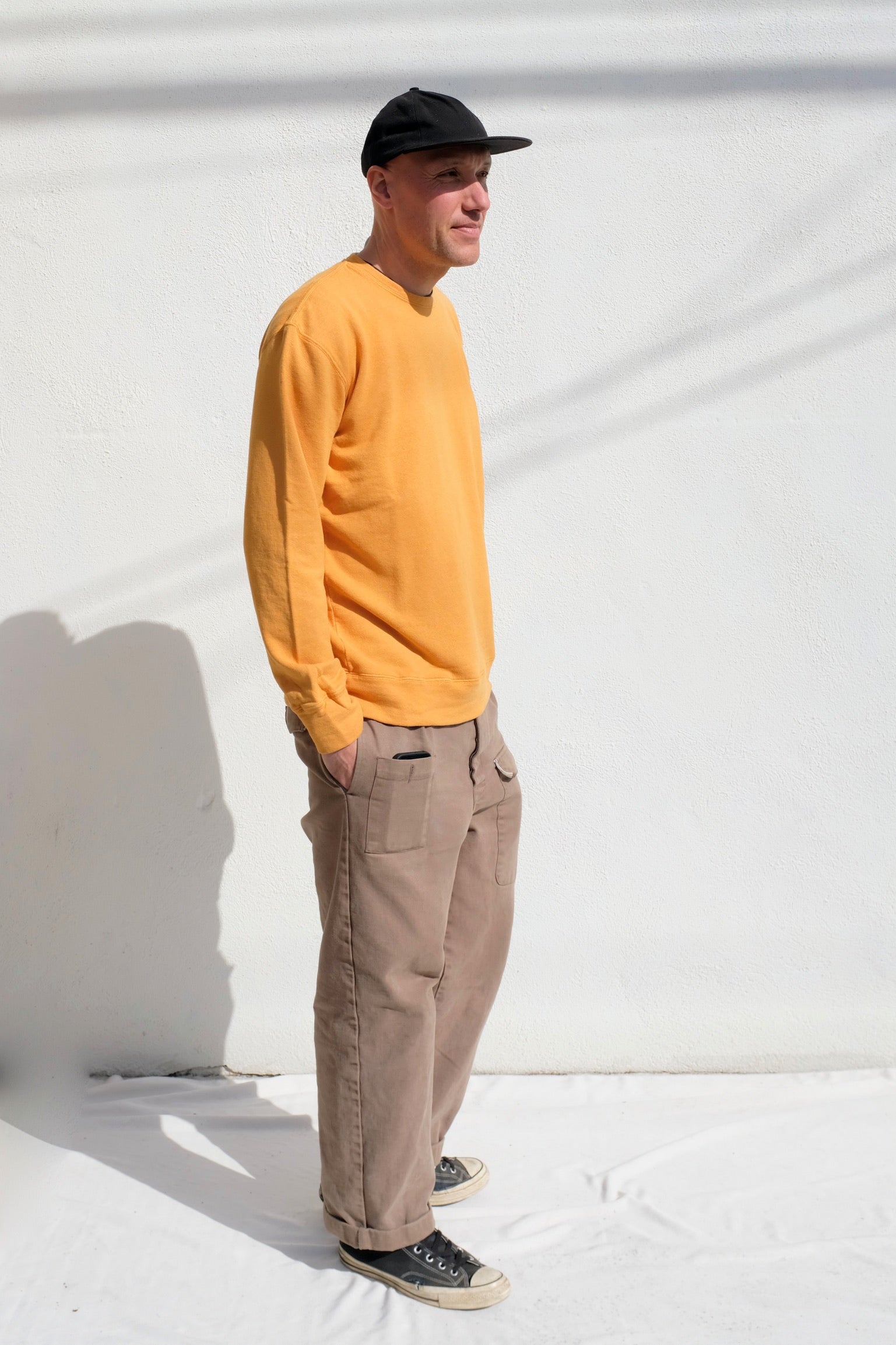 Jungmaven Tahoe Sweatshirt / Mango Mojito