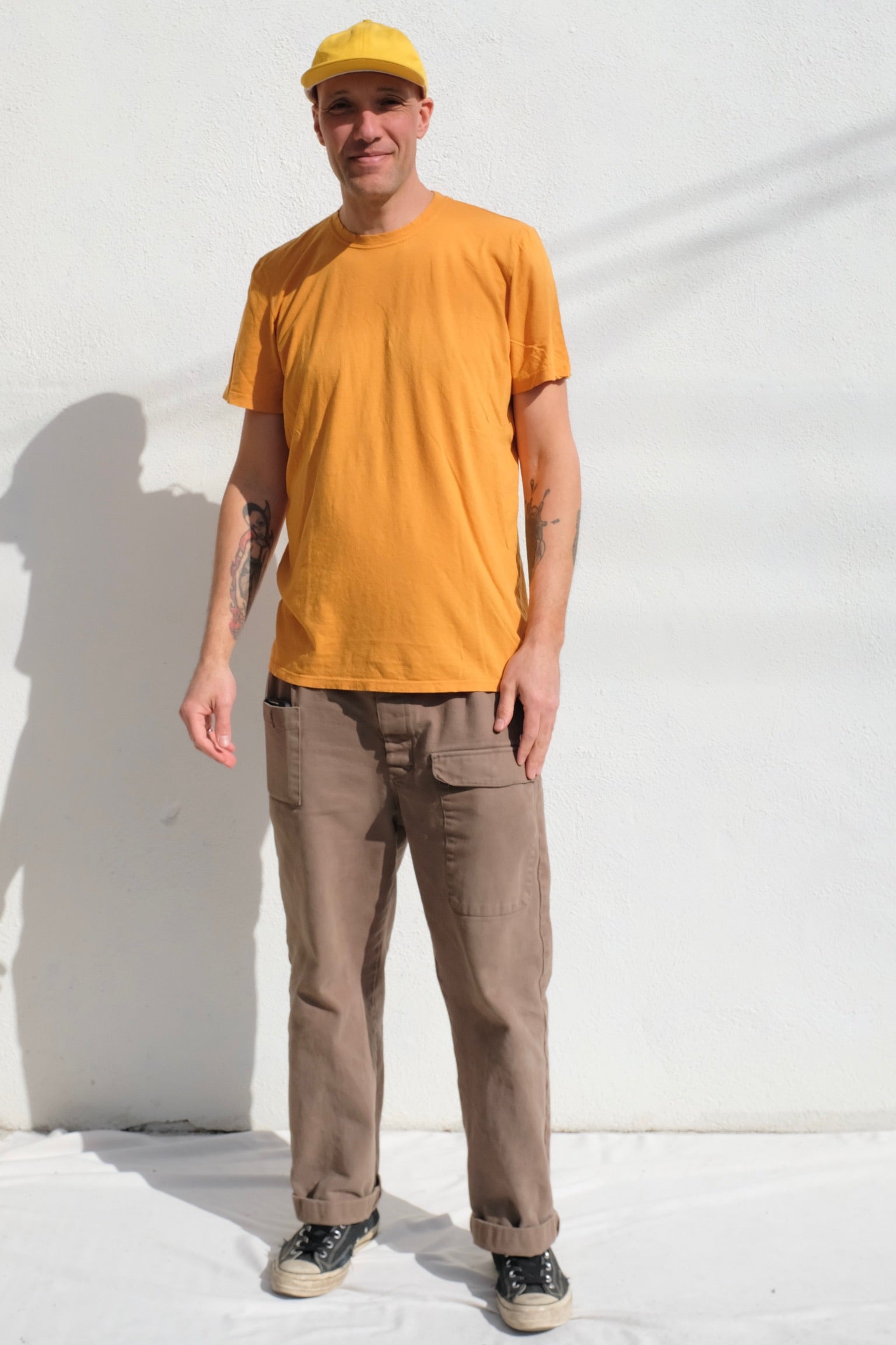 Jungmaven Basic Tee / Mango Mojito