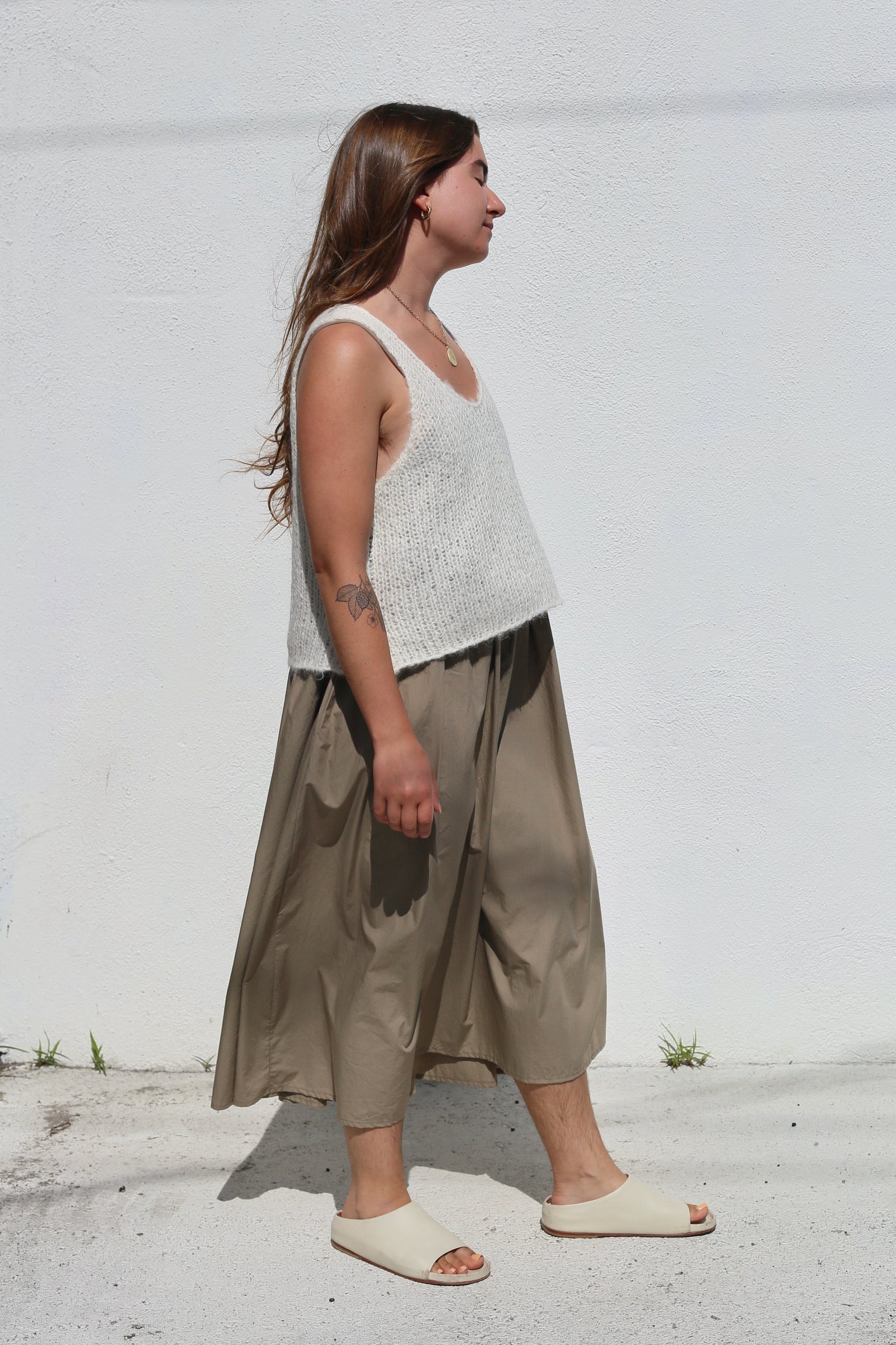 Atelier Delphine Sweater Tank / Cream
