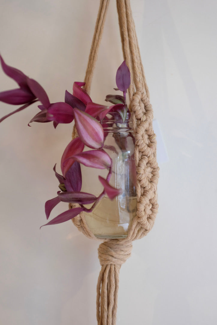 Macrame by Jae Plant Hanger / Brown