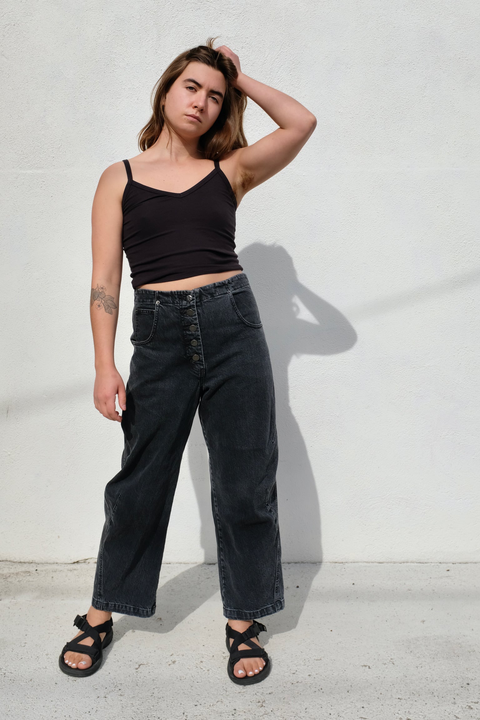 Jungmaven Spaghetti Tank / Black
