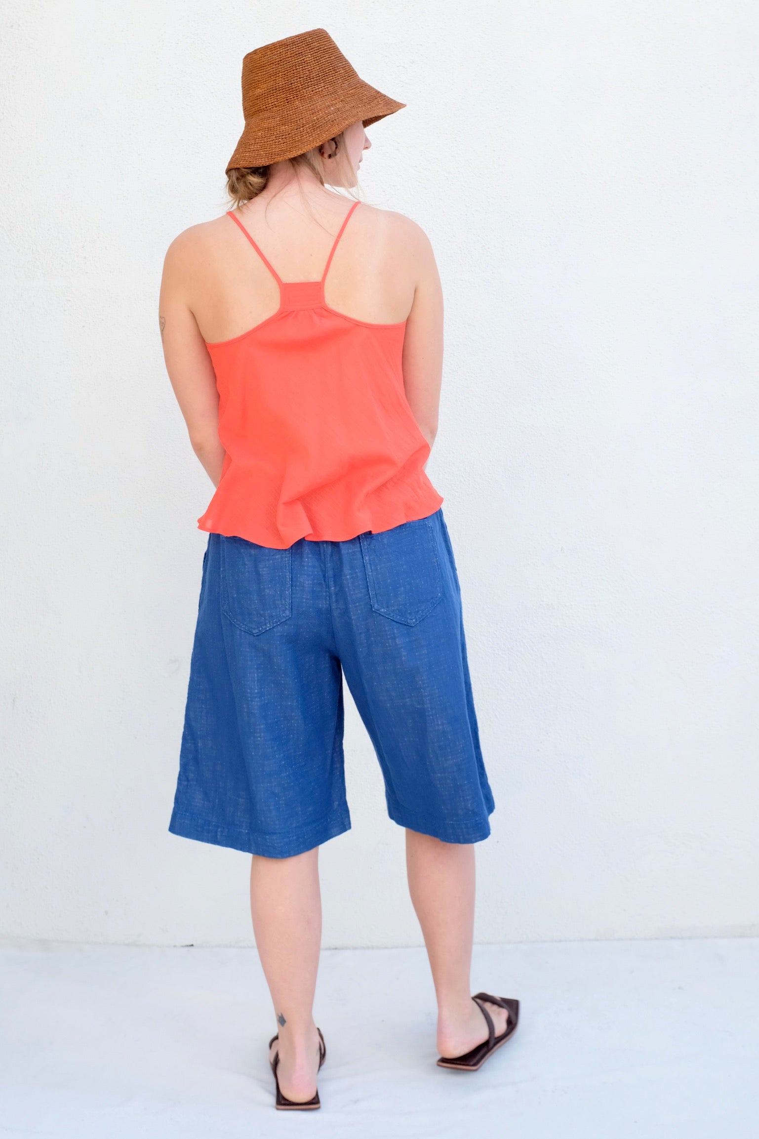 Loup Charmant Scoop Tank / Coral