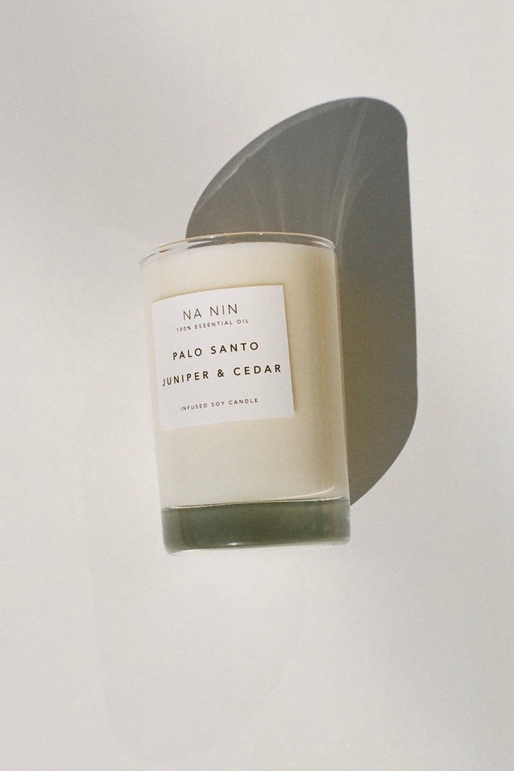 Palo Santo Juniper Cedar Soy Wax Candle