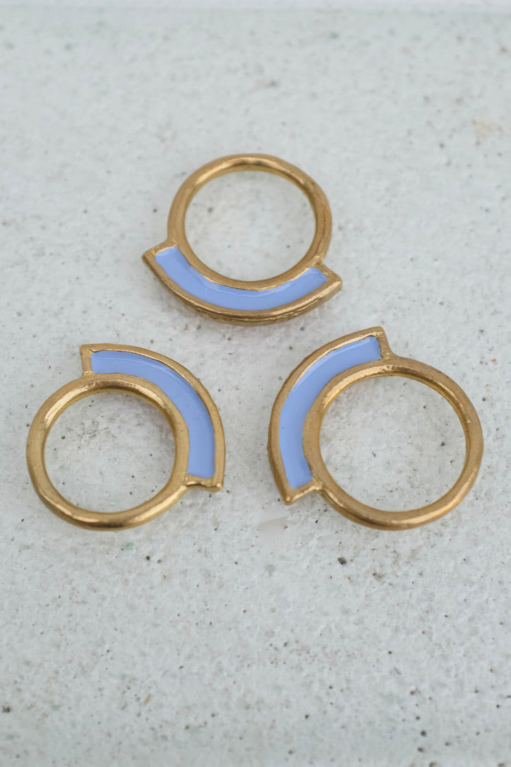 Ora C Mies Ring, Brass