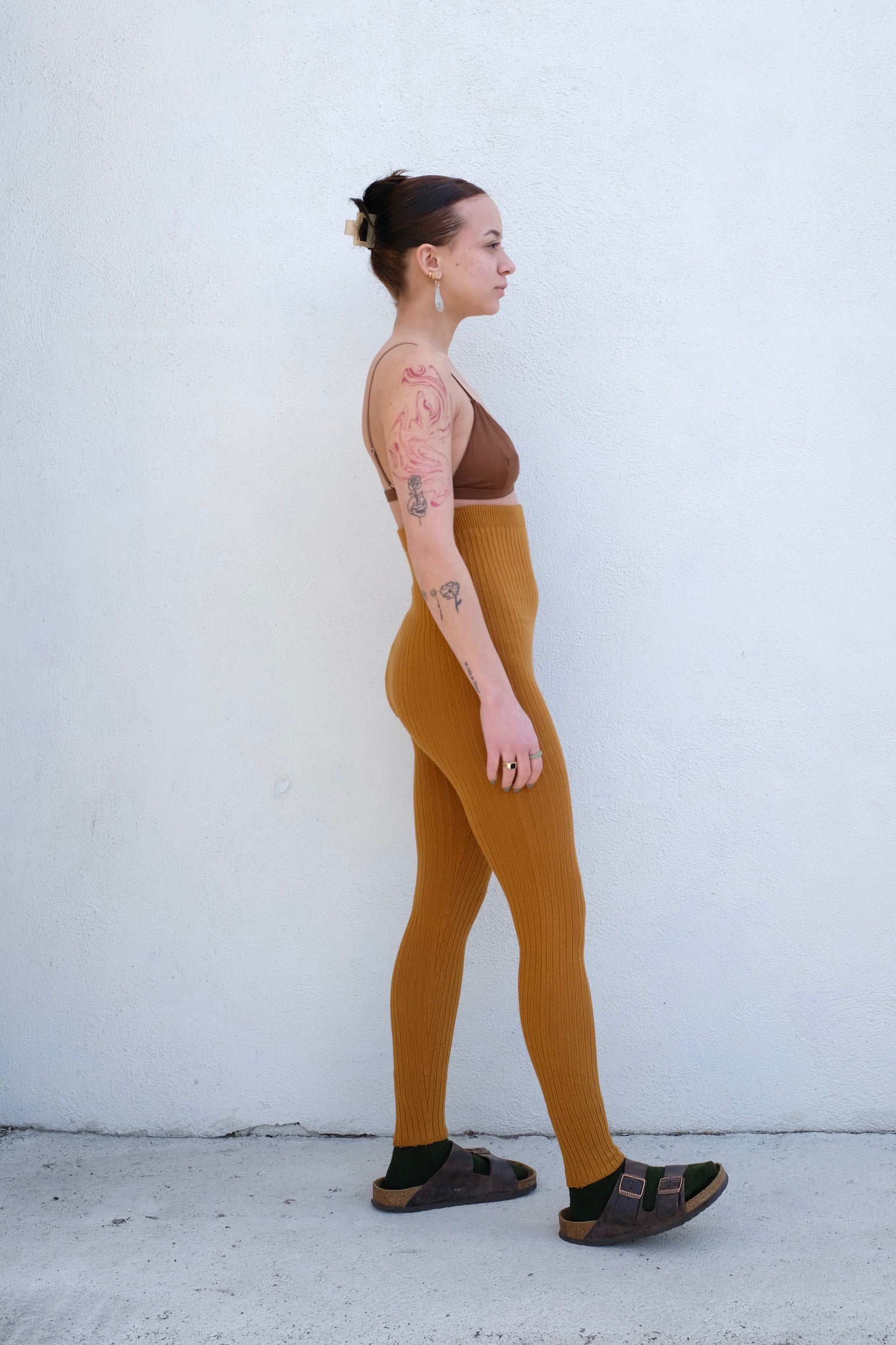 SS23 Tights Long Sleeve / Burnt Yellow