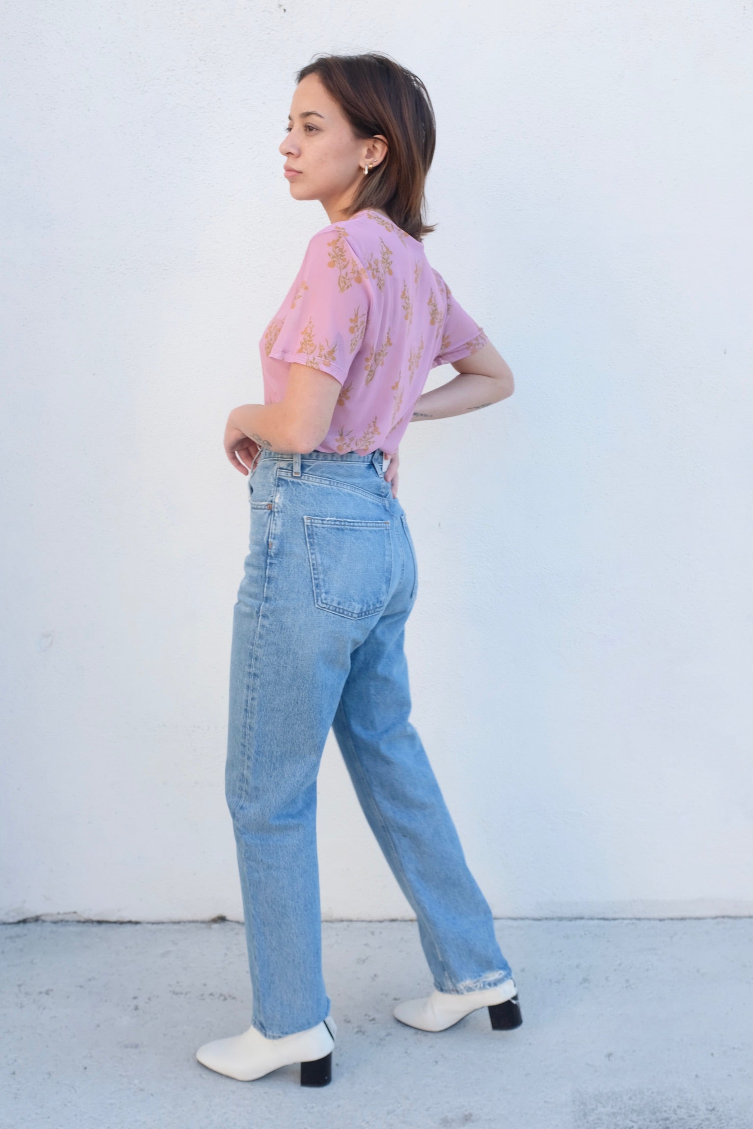 Agolde 90's Mid Rise Loose Fit Jean / Scheme