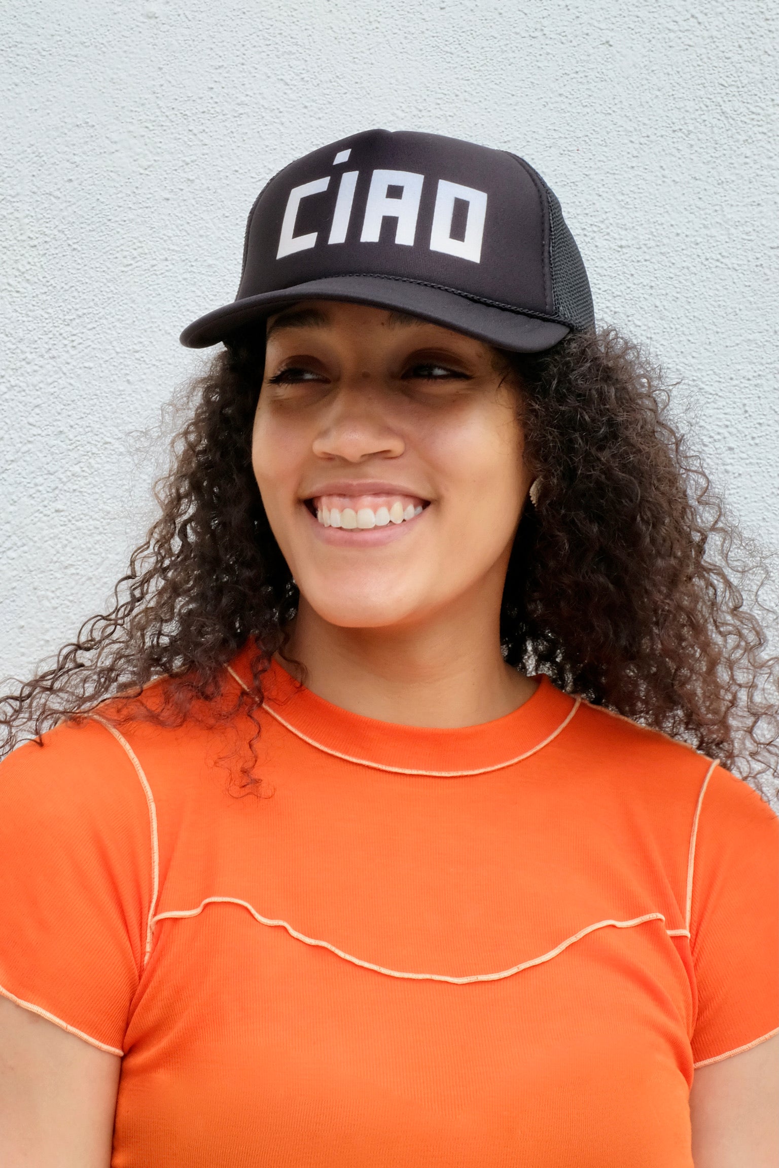 Clare V. Trucker Hat / Ciao