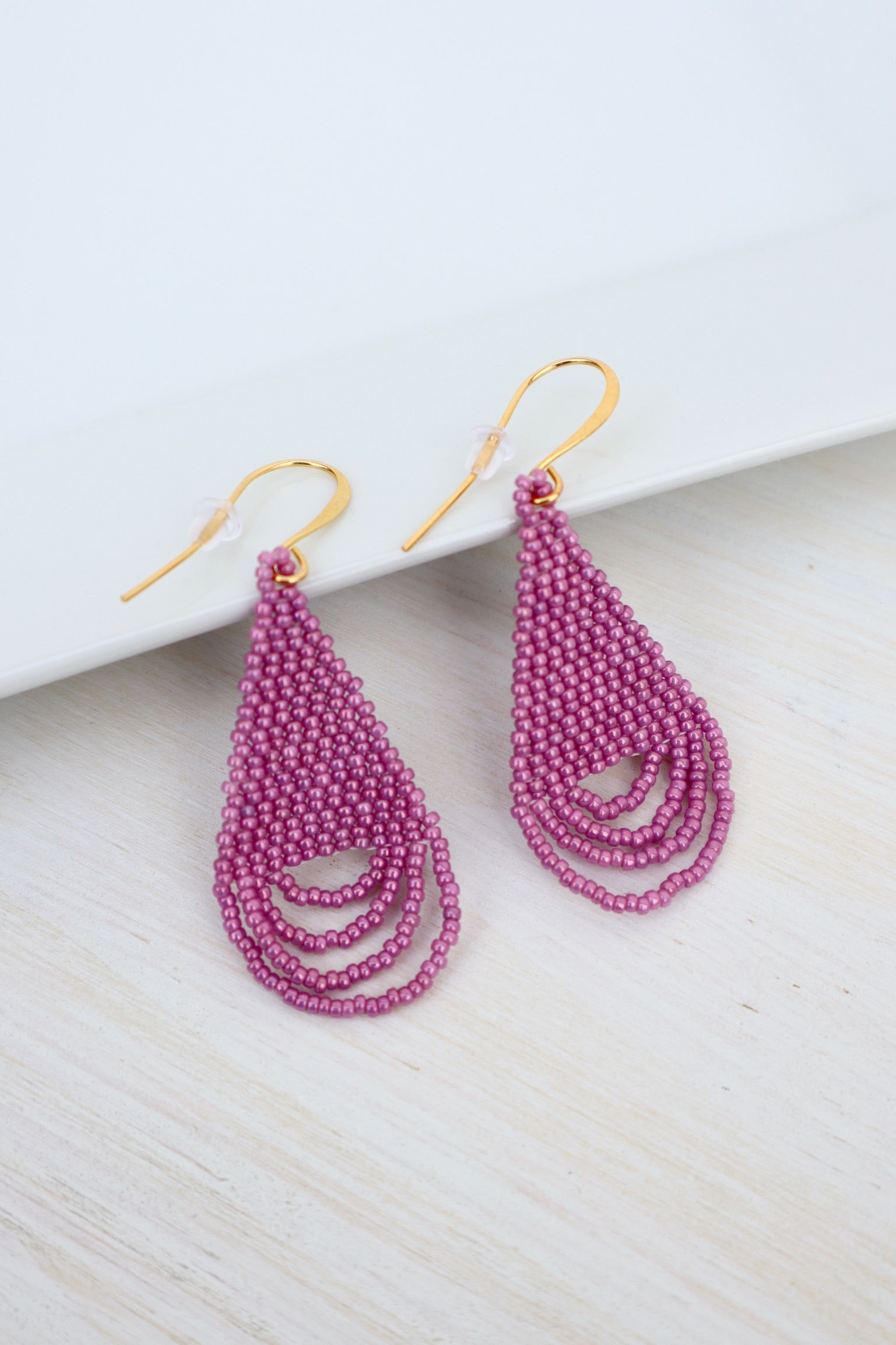 Osborne Clifford Earrings, Metallica Pink