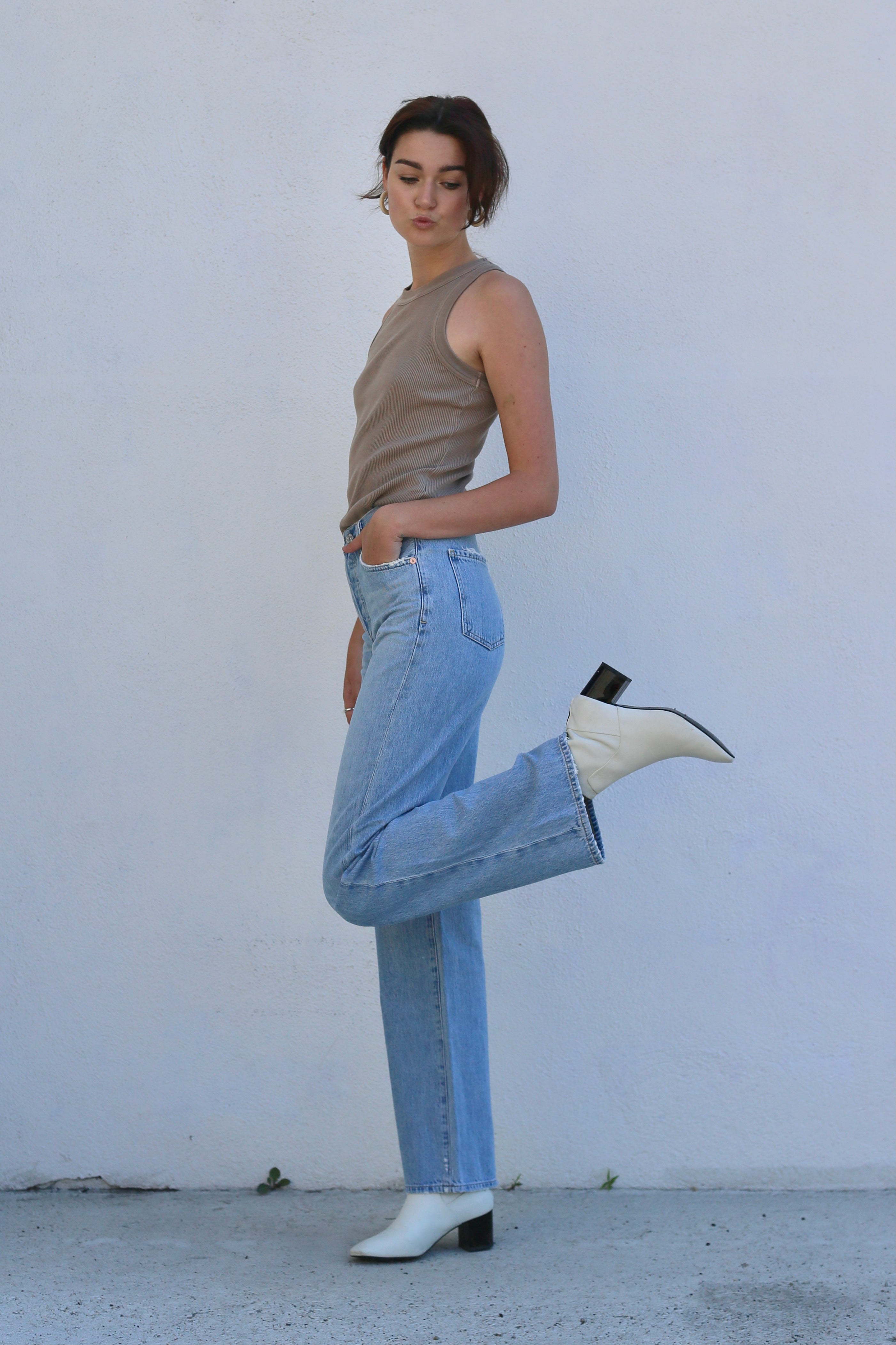 Citizens of Humanity Isabel Rib Tank / Sandatlas