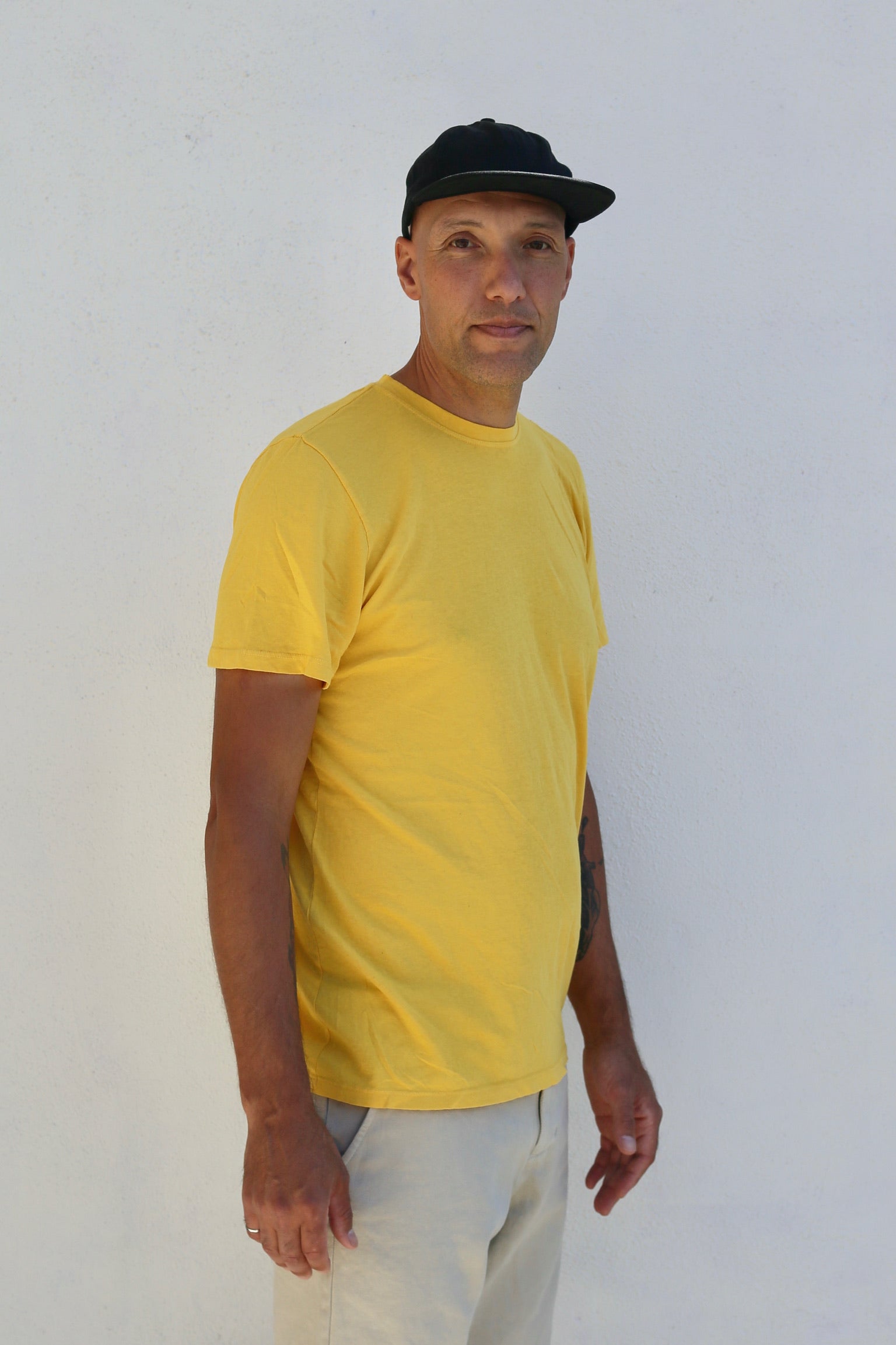 Jungmaven Basic Tee / Sunshine Yellow