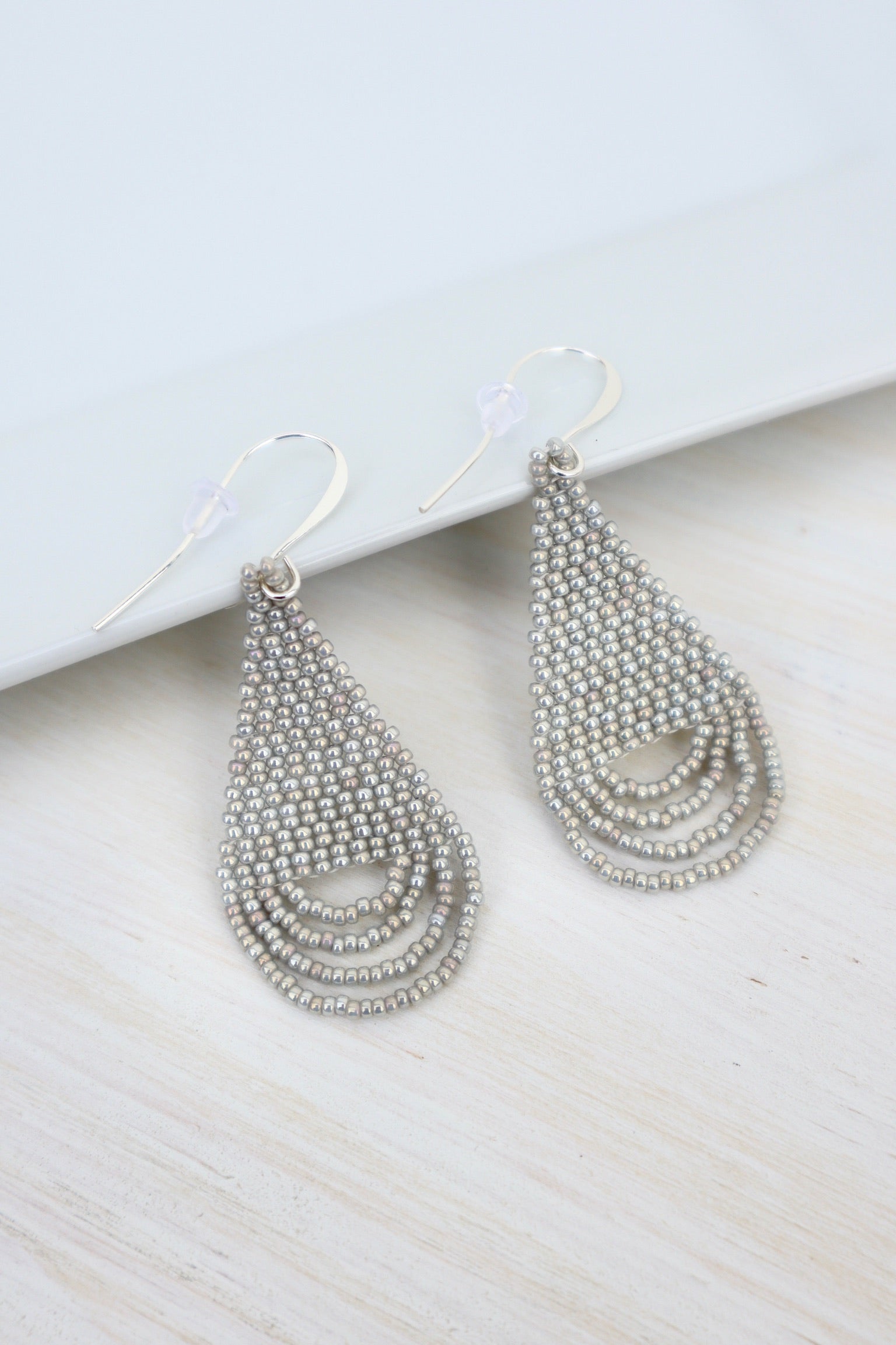 Osborne Clifford Earrings, Silver