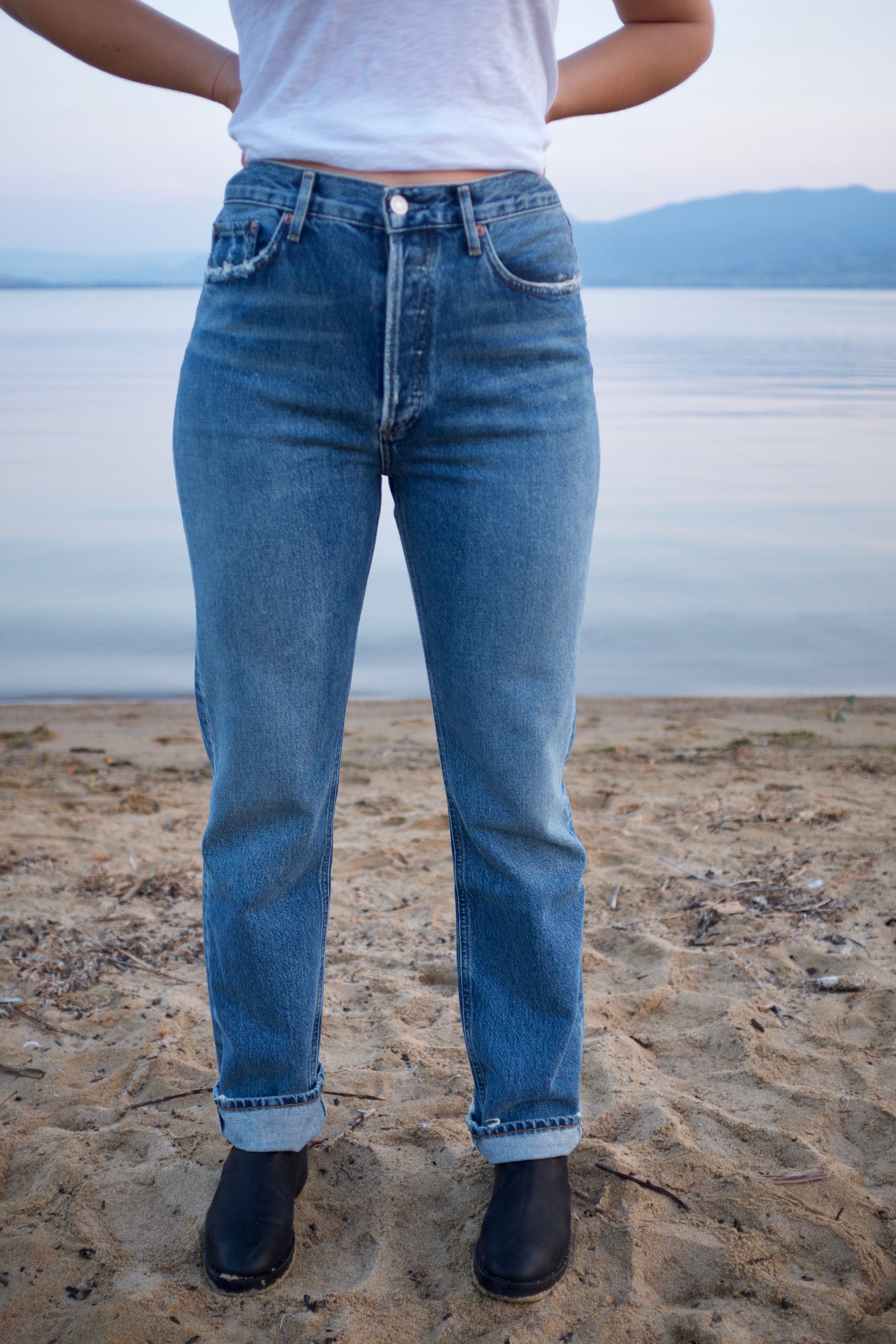 AGOLDE Lana Jeans / Vignette