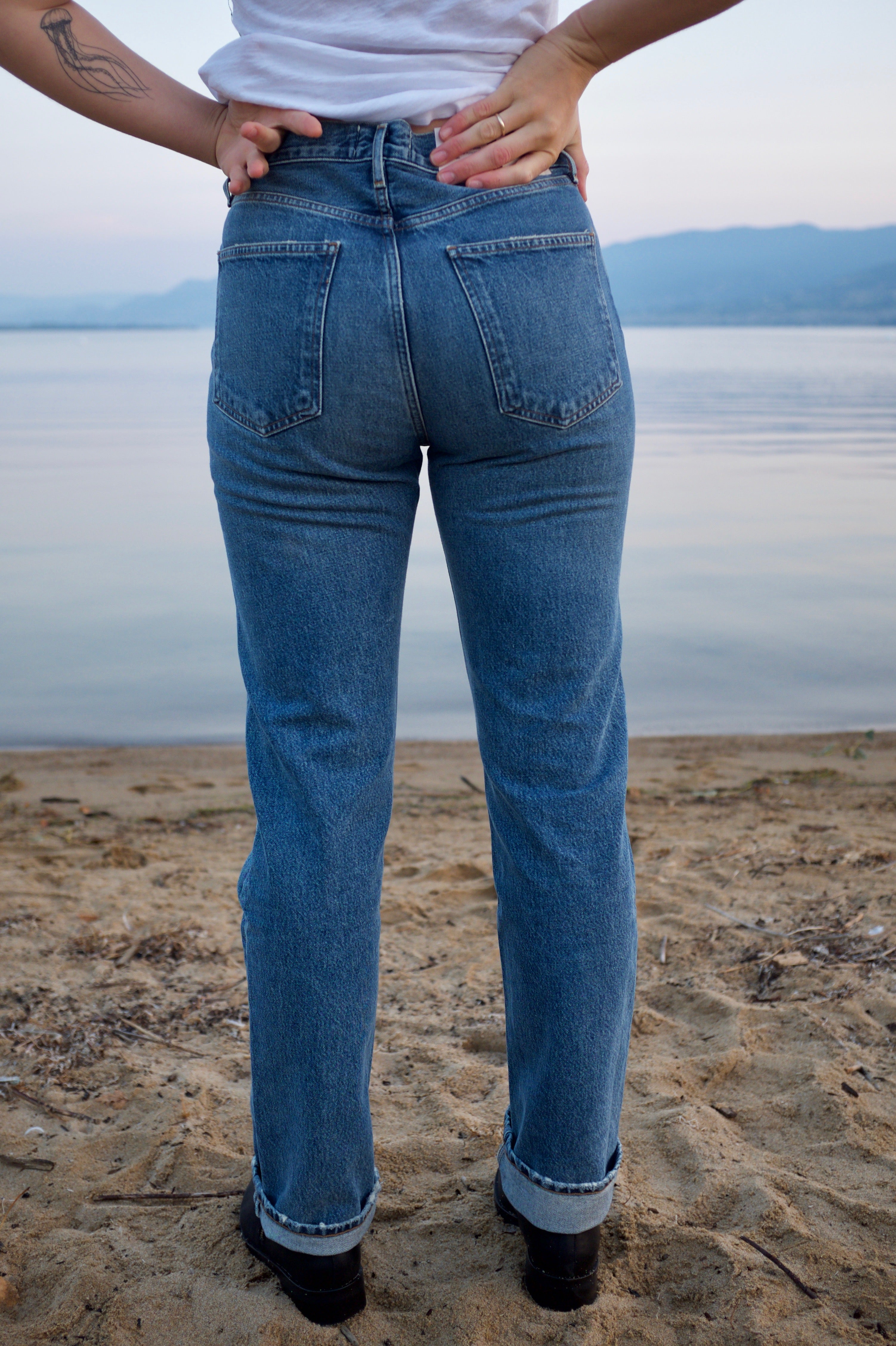 AGOLDE Lana Jeans / Vignette
