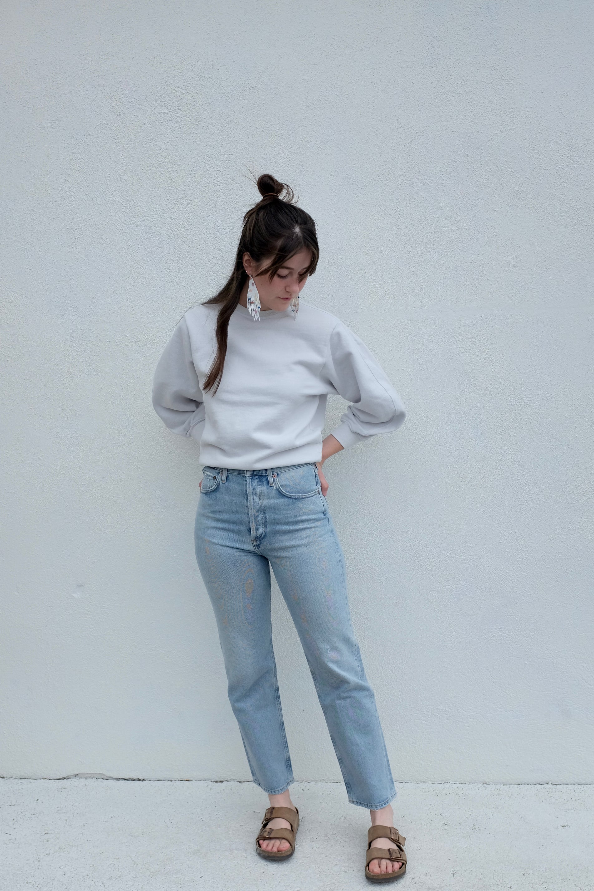 Agolde 90s Mid Rise Loose Fit / Semi Tropic