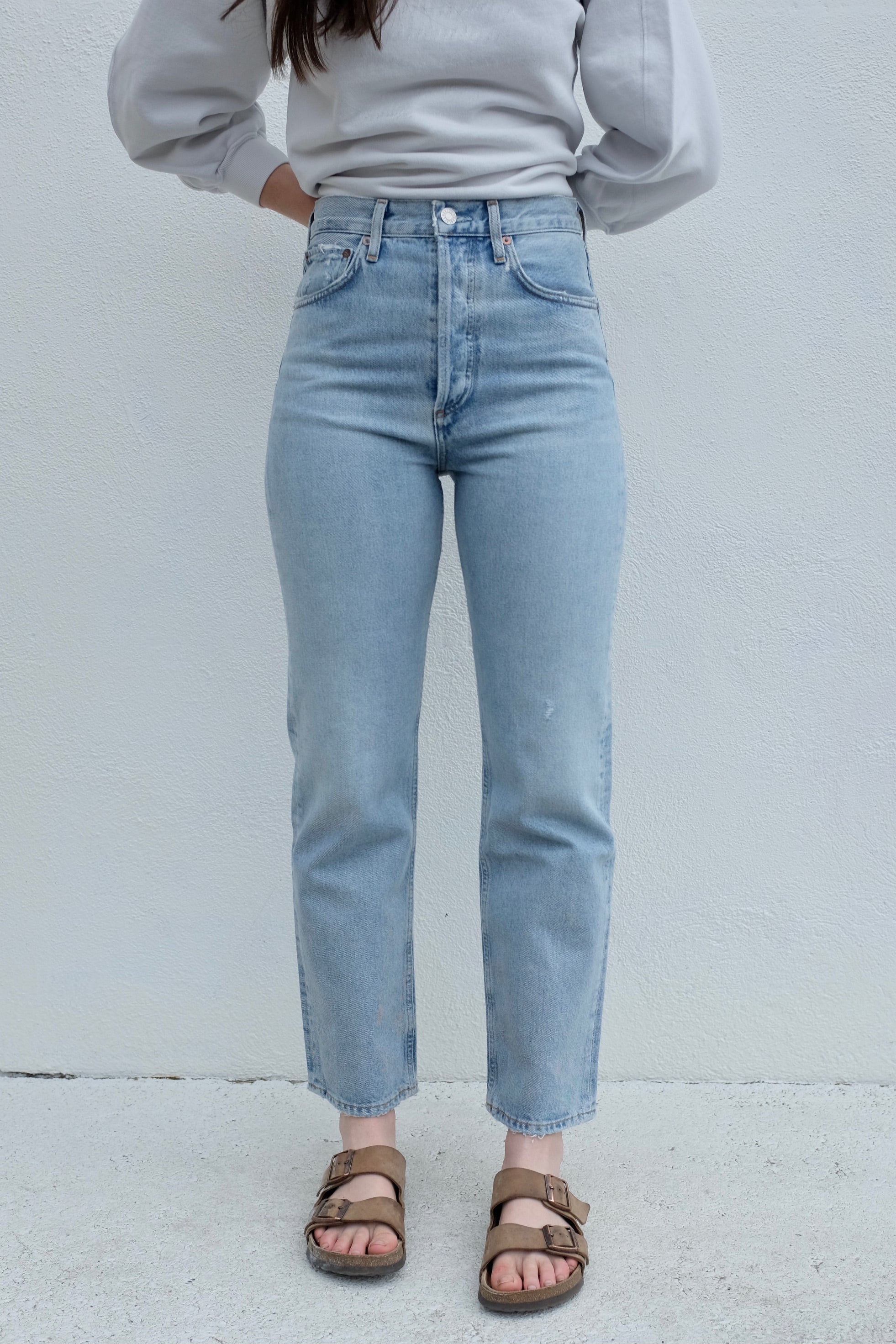 Agolde 90s Mid Rise Loose Fit / Semi Tropic
