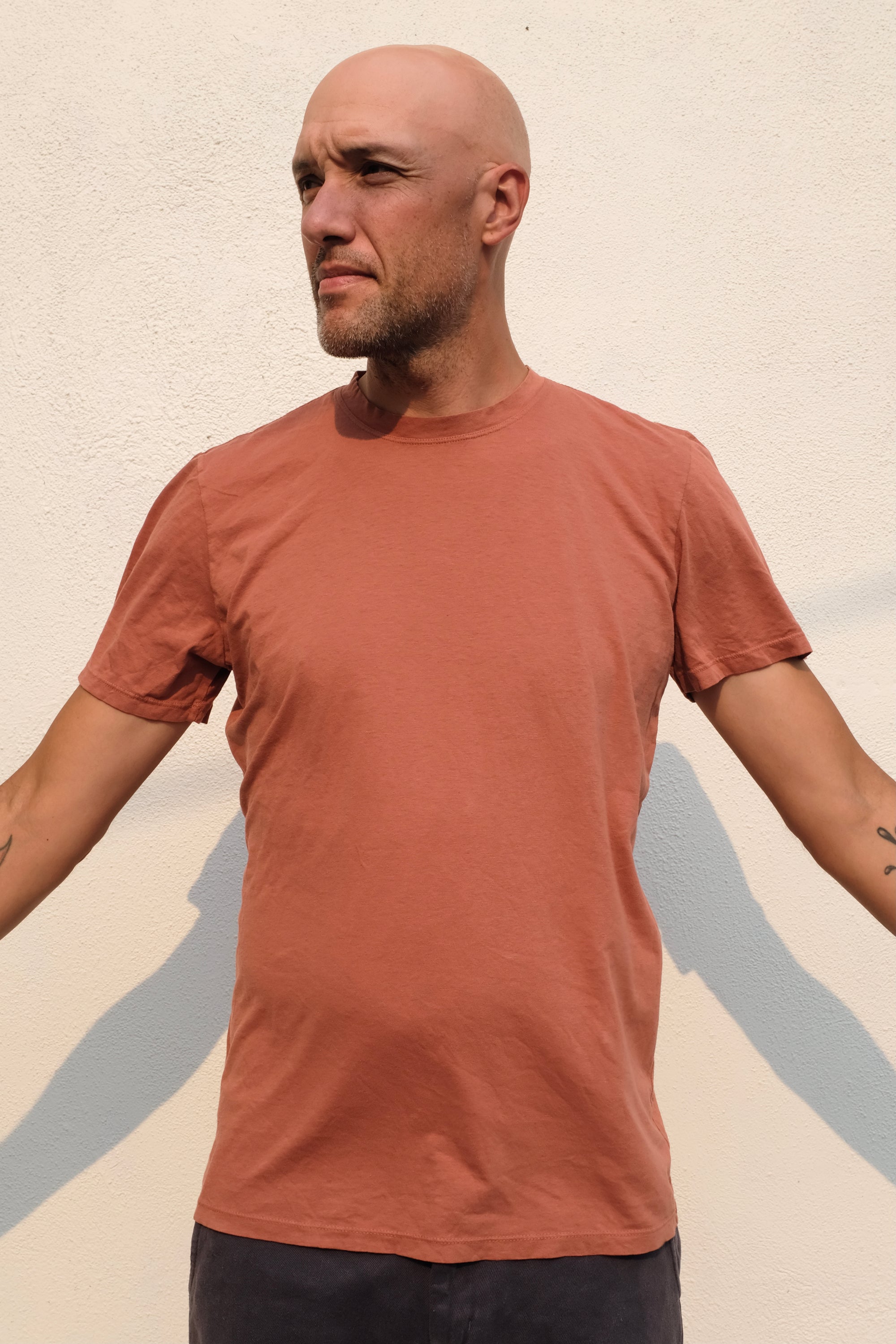 Jungmaven Basic Tee / Terracotta