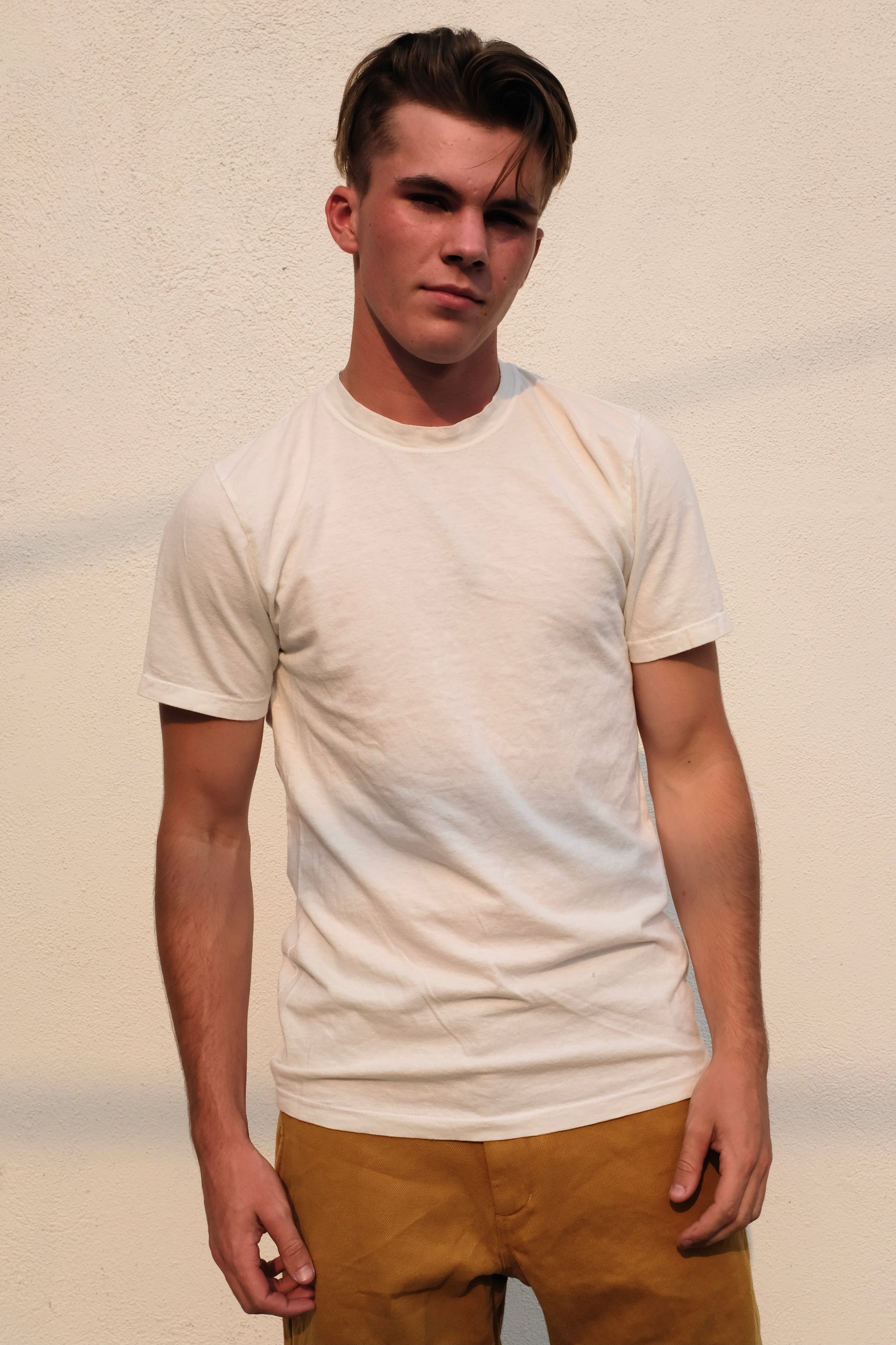 Jungmaven Basic Tee / Washed White