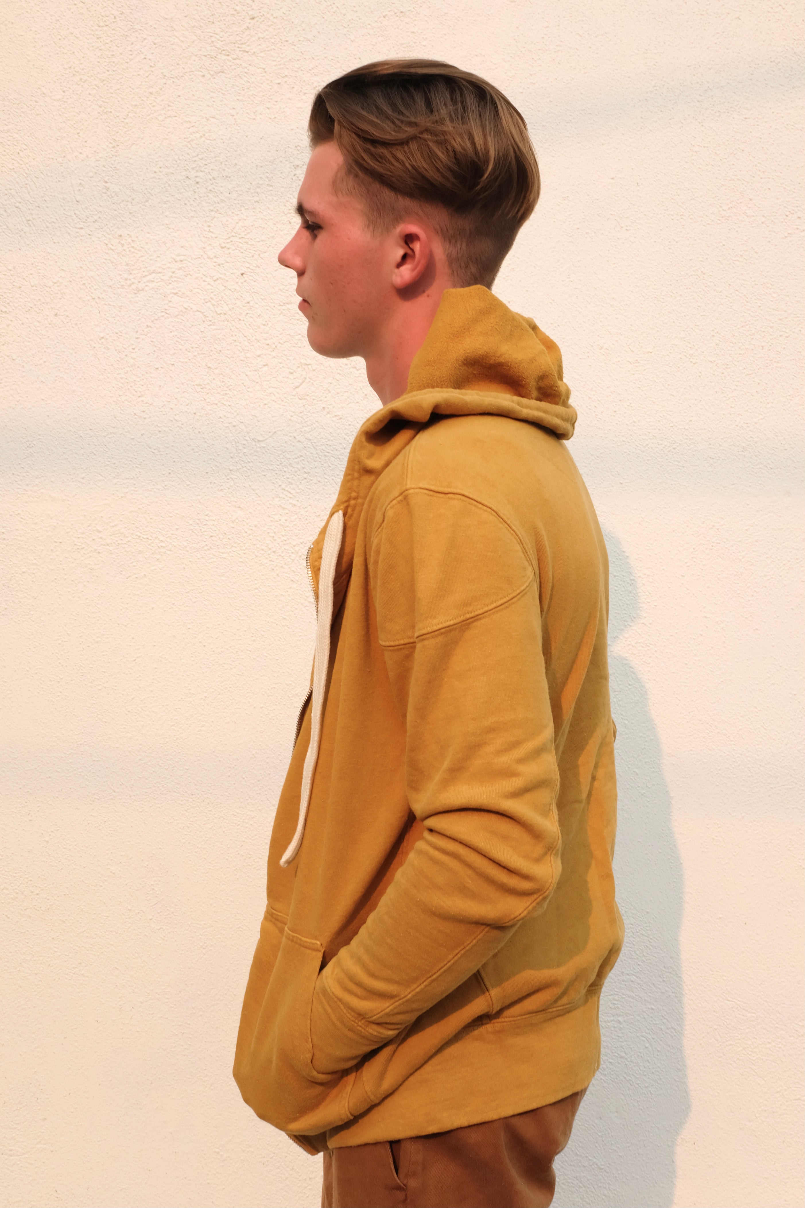 Jungmaven Zeppelin Hooded Sweatshirt / Marigold