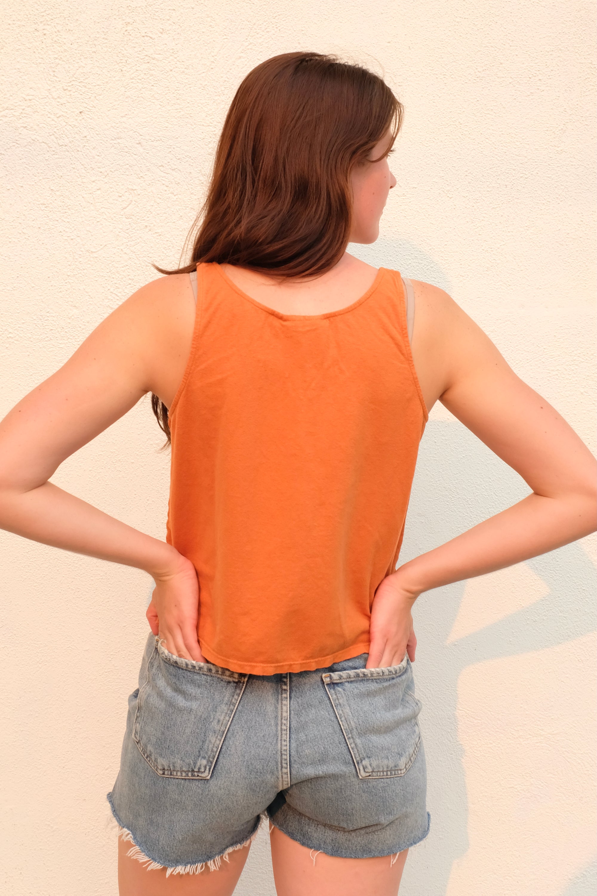 Jungmaven Cropped Tank / Himalayan Rhubarb