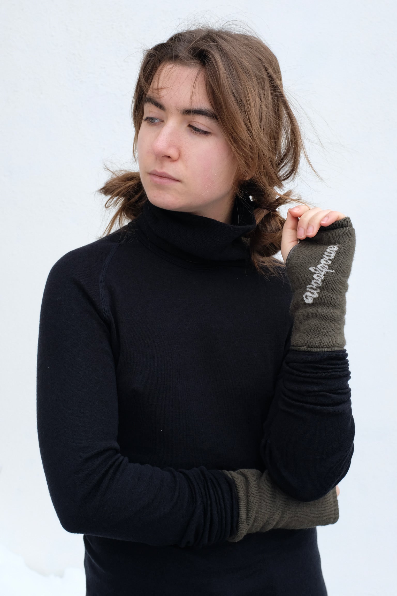 Woolpower Wrist Gaitor 200, Pine Green