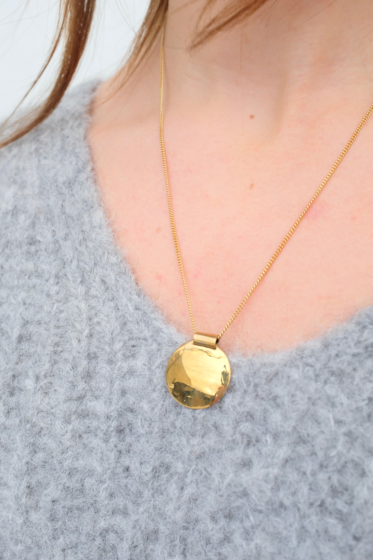 Pallo SM Necklace / Brass