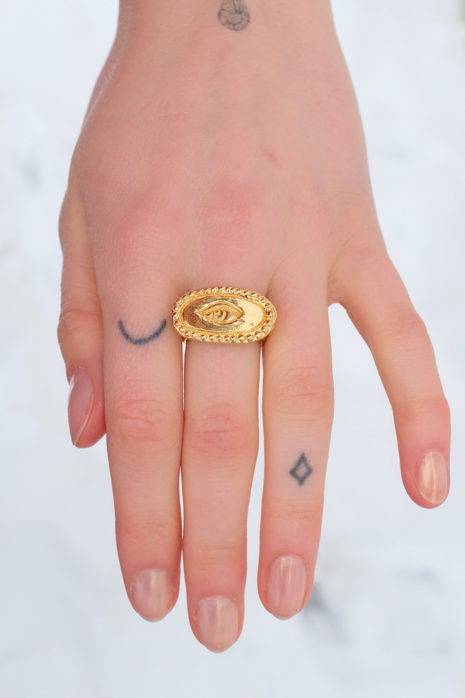 Mercurial nyc Perception Ring / Gold Plate