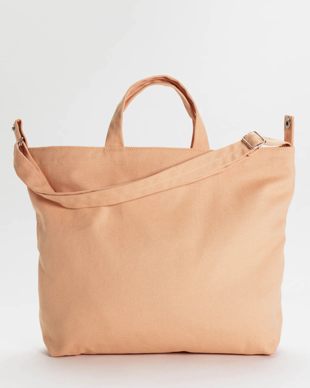Horizontal Zip Duck Bag Bisque