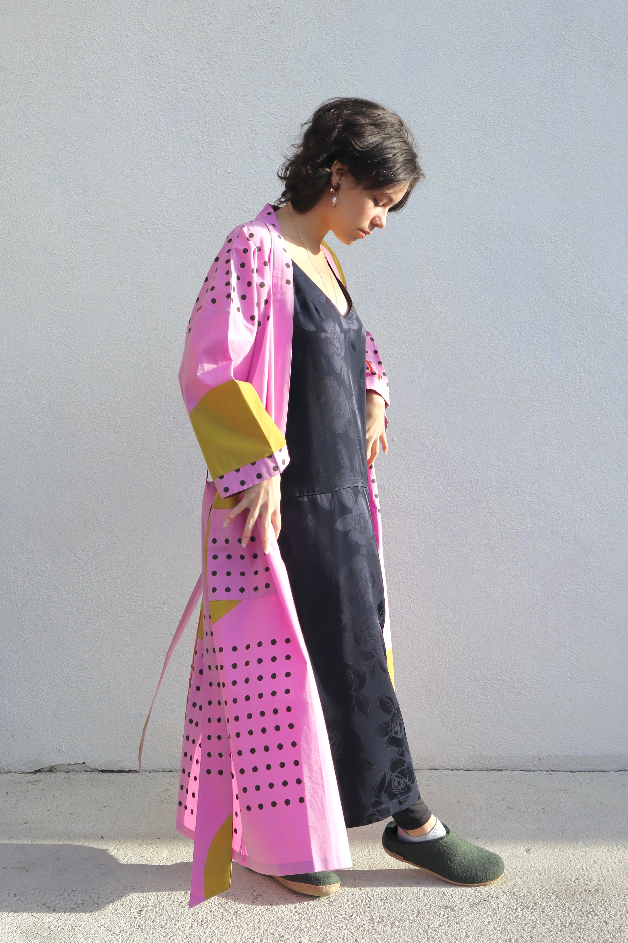Bird of Paradise Robe / Lilac
