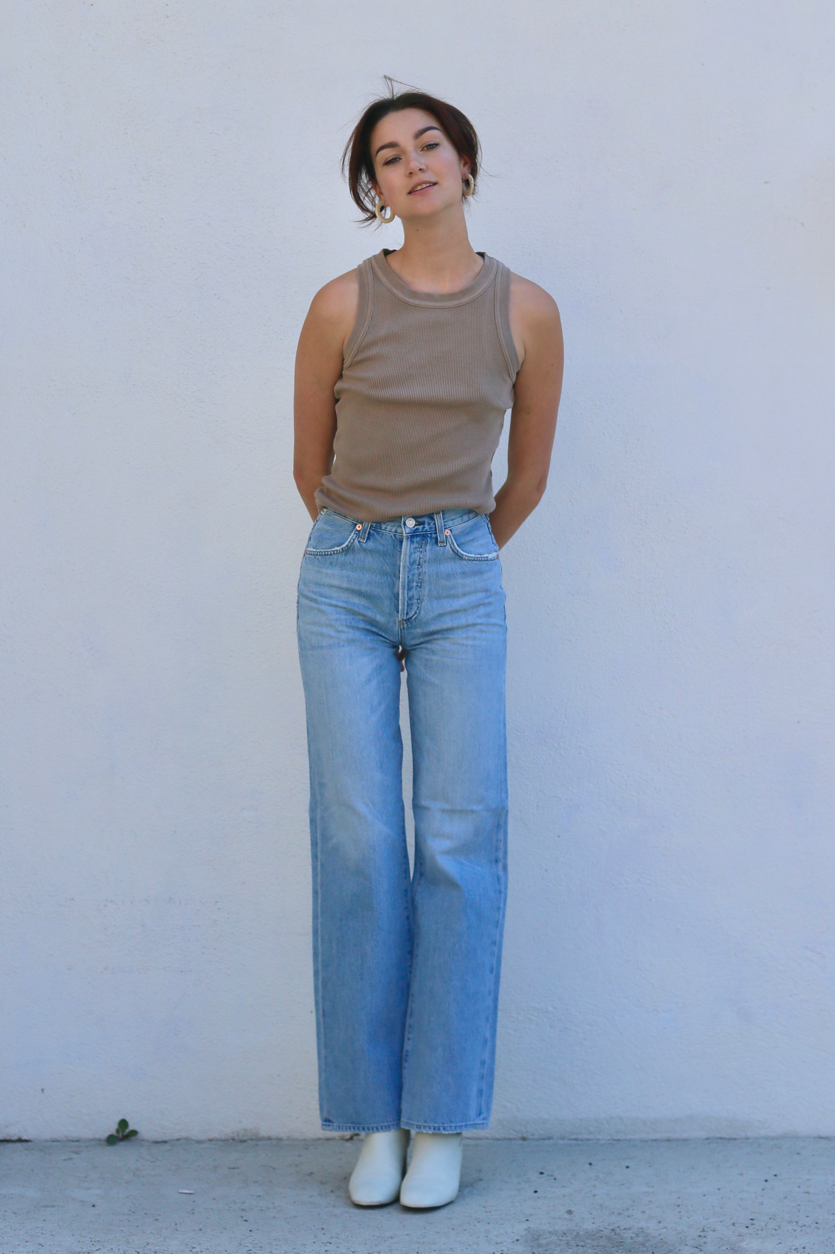 Citizens of Humanity Isabel Rib Tank / Sandatlas