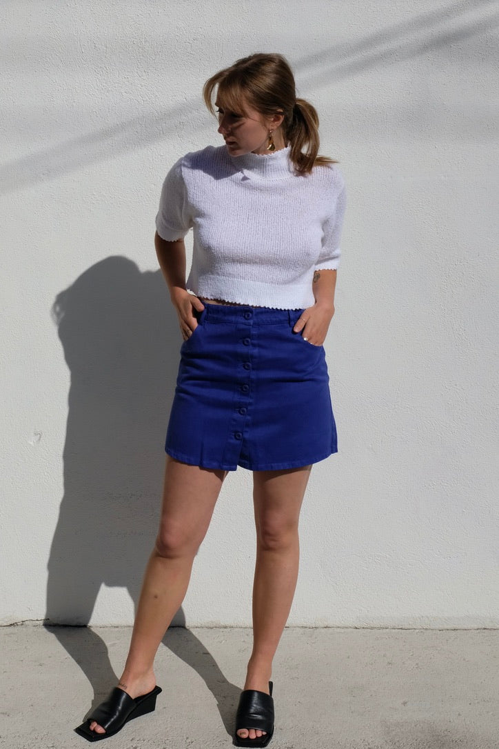 Jungmaven Vassar Skirt / Grape Soda