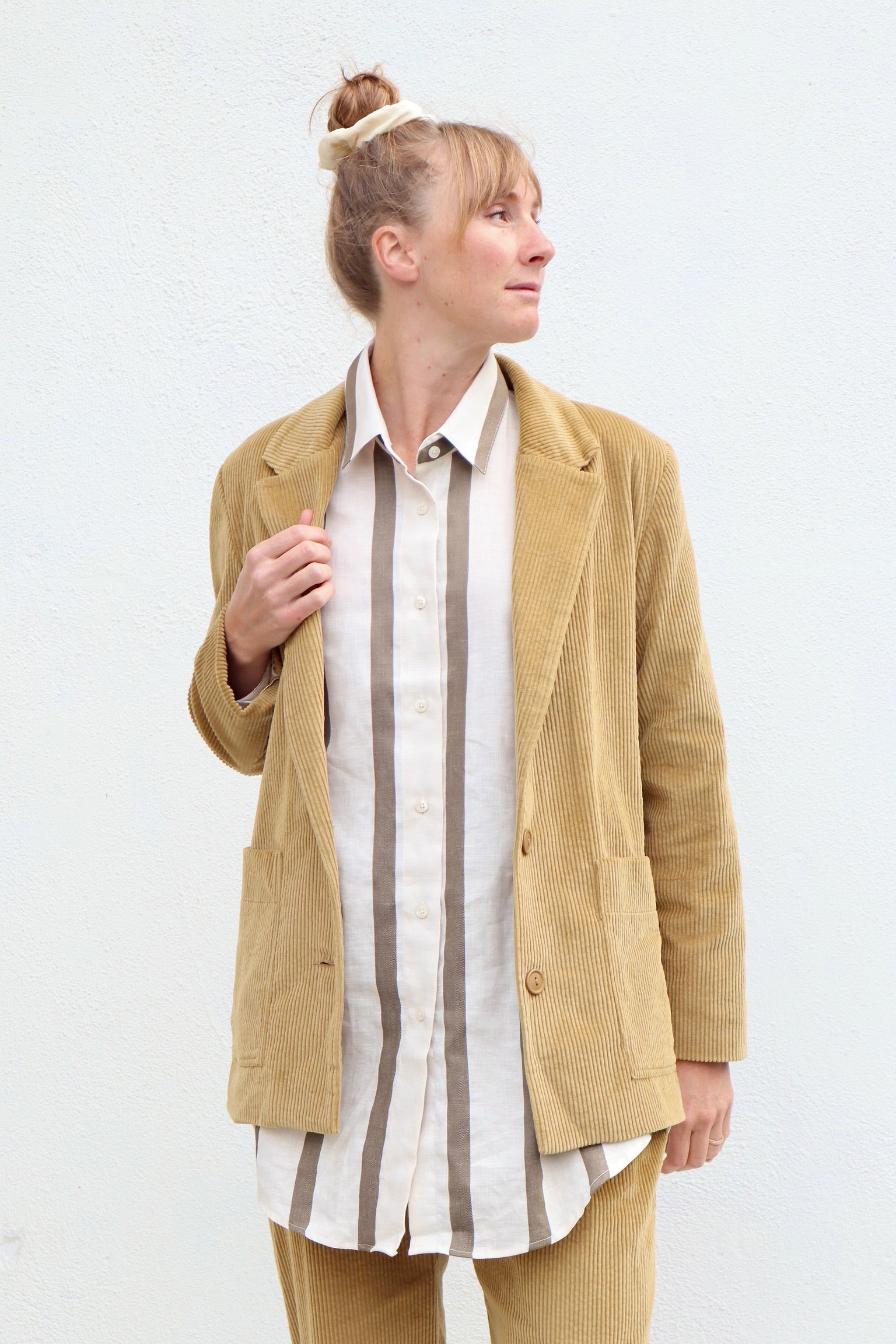 Eve Gravel Romeo Blazer / Sepia