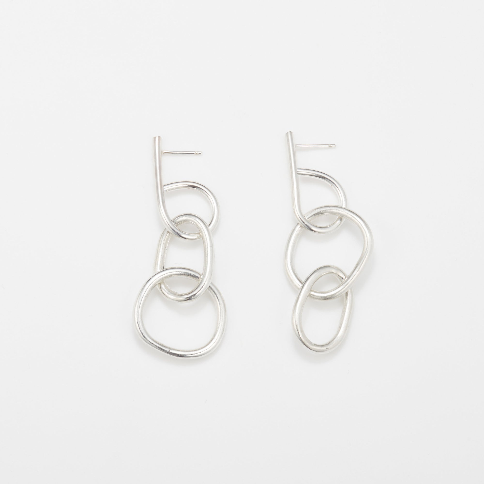 Fay Andrada Moni SM Earrings / Silver