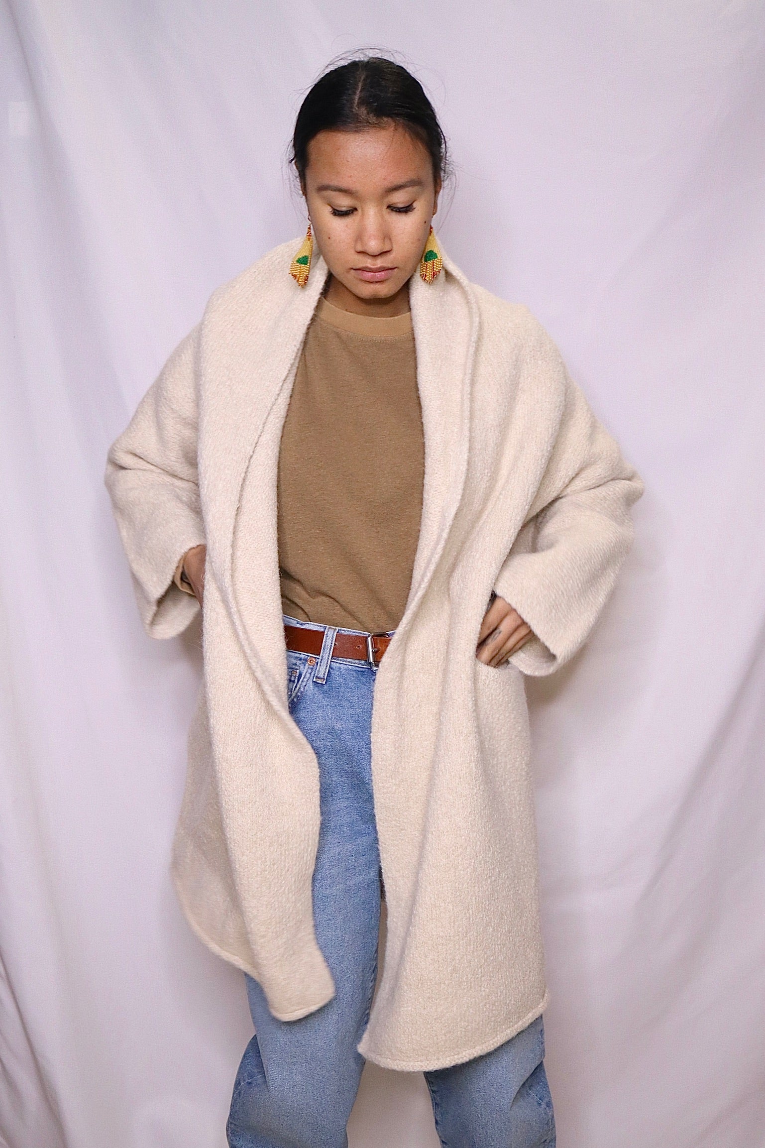 Capote Coat / Alabaster – ad hoc penticton