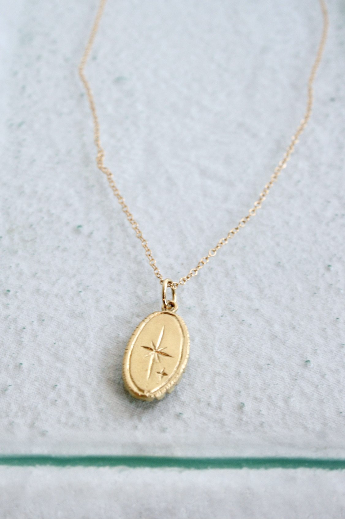 Mercurial Northern Star Necklace / Gold